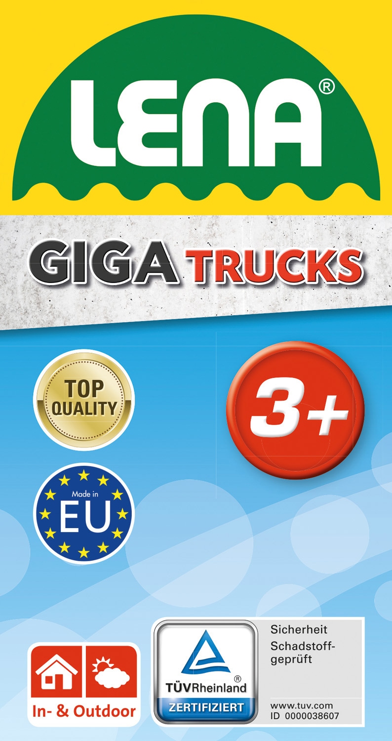 Lena® Spielzeug-LKW »Giga Trucks, Muldenkipper Titan«, Made in Europe