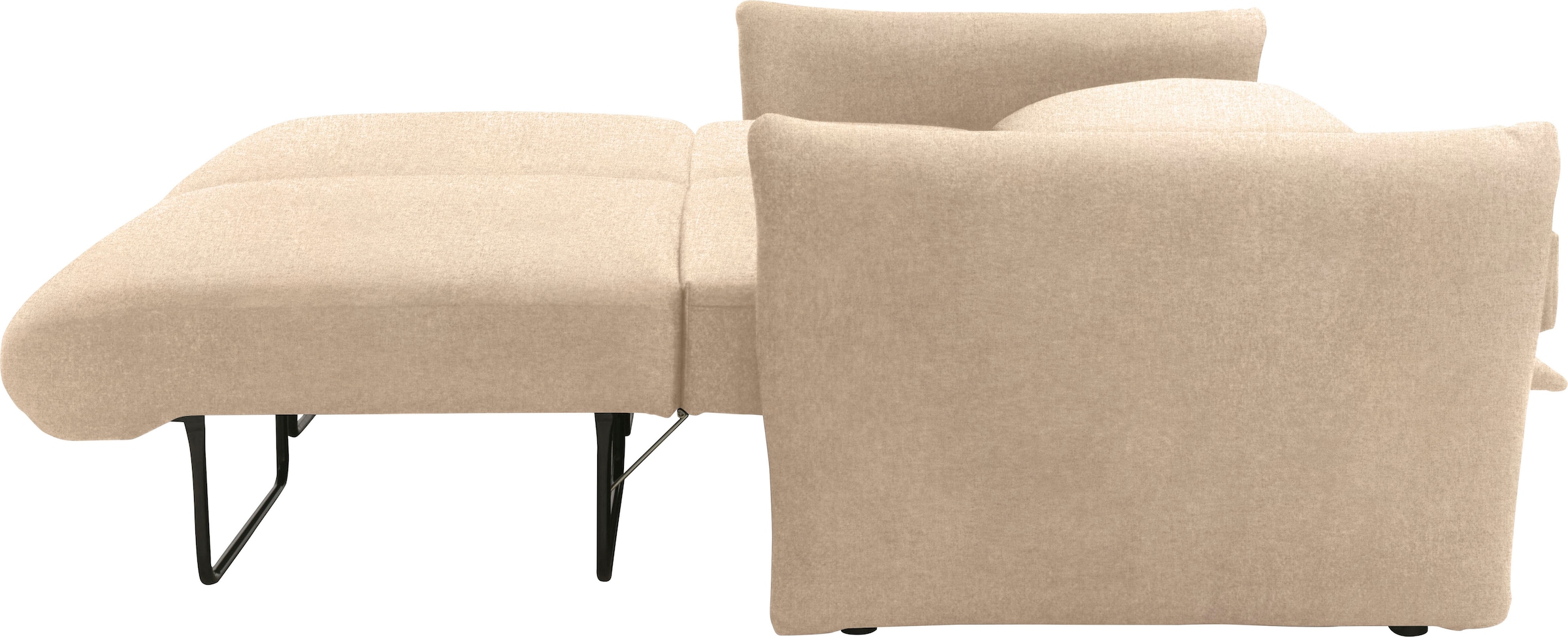 DOMO collection Schlafsofa »700023 Schlaffunktion, Federkern, 2-Sitzer, stabile Liegefläche« Sitzflächen einzeln ausklappbar zum Schlafen, Relaxen und Entspannen