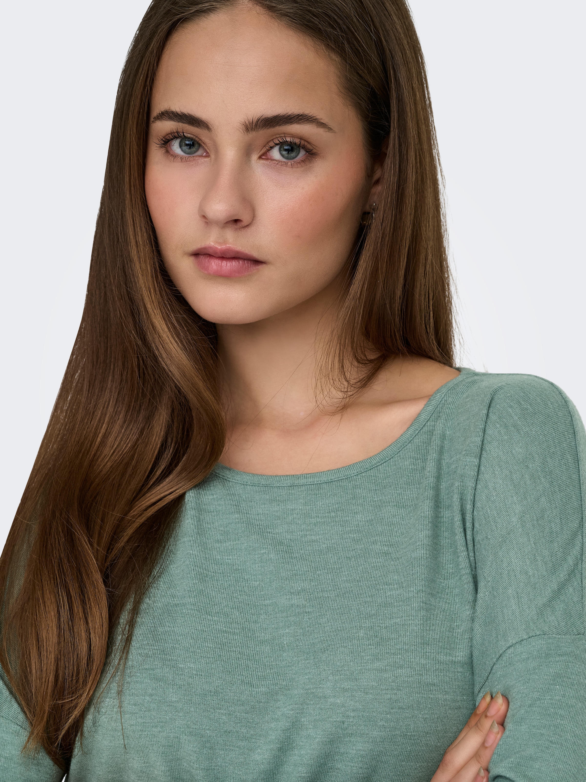 ONLY »ONLGLAMOUR 3/4 TOP JRS NOOS« in lässiger Oversize-Form