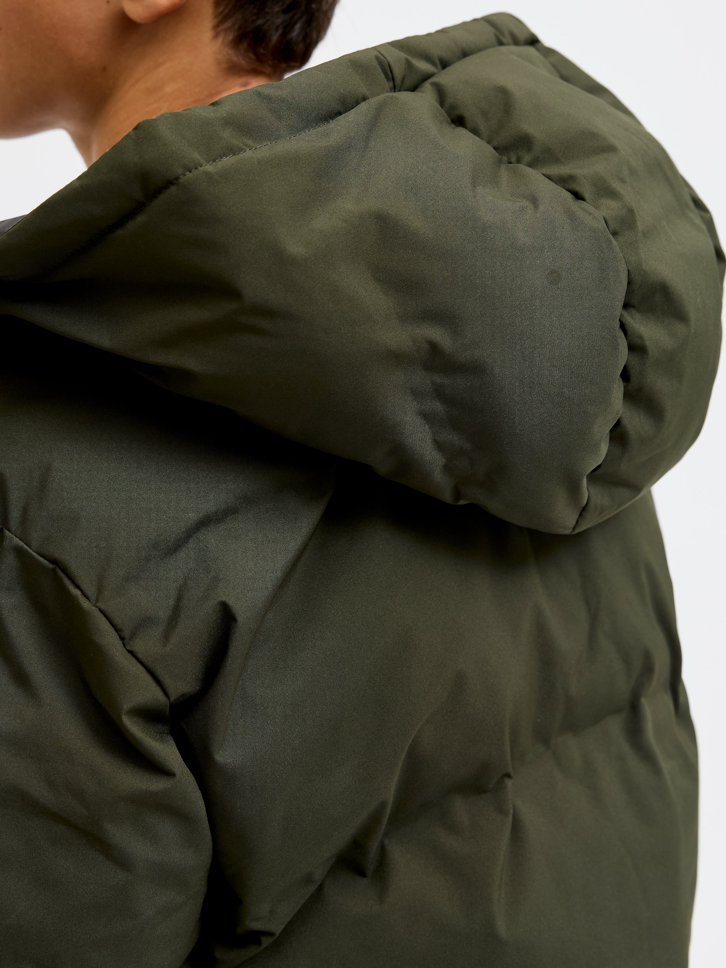 Jack & Jones Junior Steppjacke »JJKAITO PUFFER JACKET LN JNR« mit Kapuze