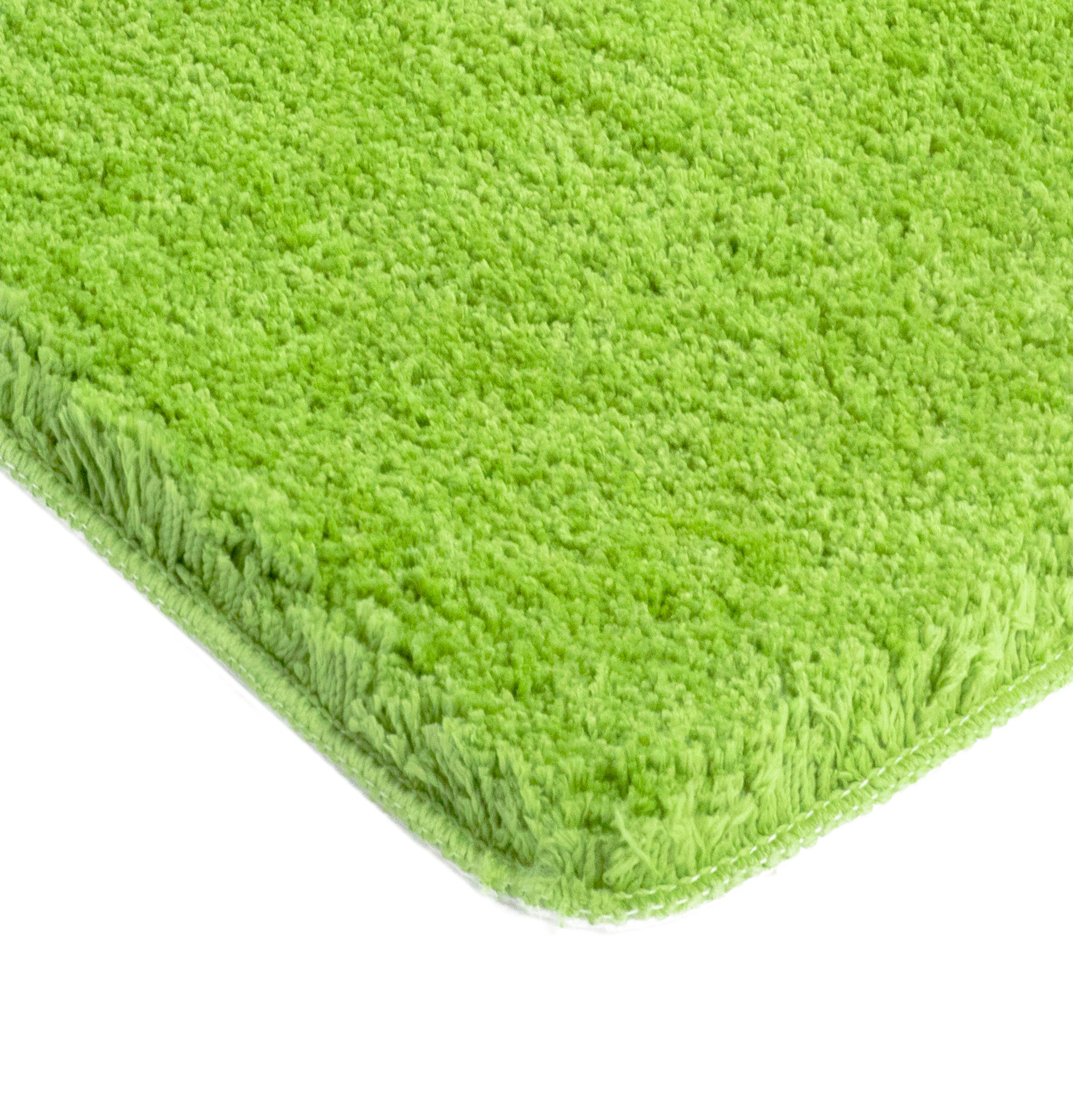 my home Badematte »Sanremo, Badvorleger, Badezimmer Teppich, sehr weich« Höhe 30 mm rutschhemmend beschichtet fußbodenheizungsgeeignet | schnell trocknend Badteppich, unifarben, rechteckig, rund & als 3-tlg. Set erhältlich