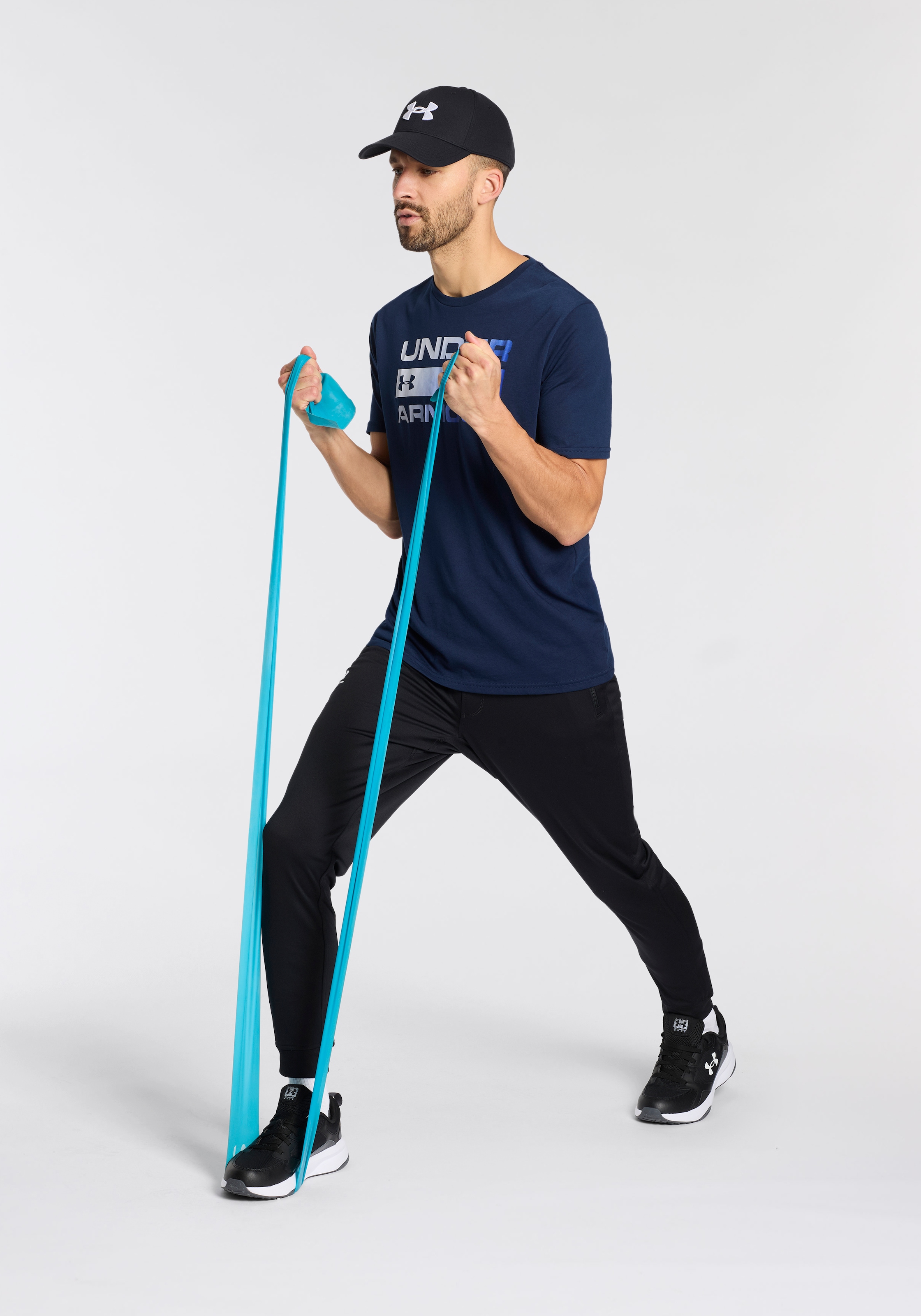 Under Armour® »UA TEAM ISSUE WORDMARK SS« leichtes Kurzarmdesign, Rundhalsausschnitt