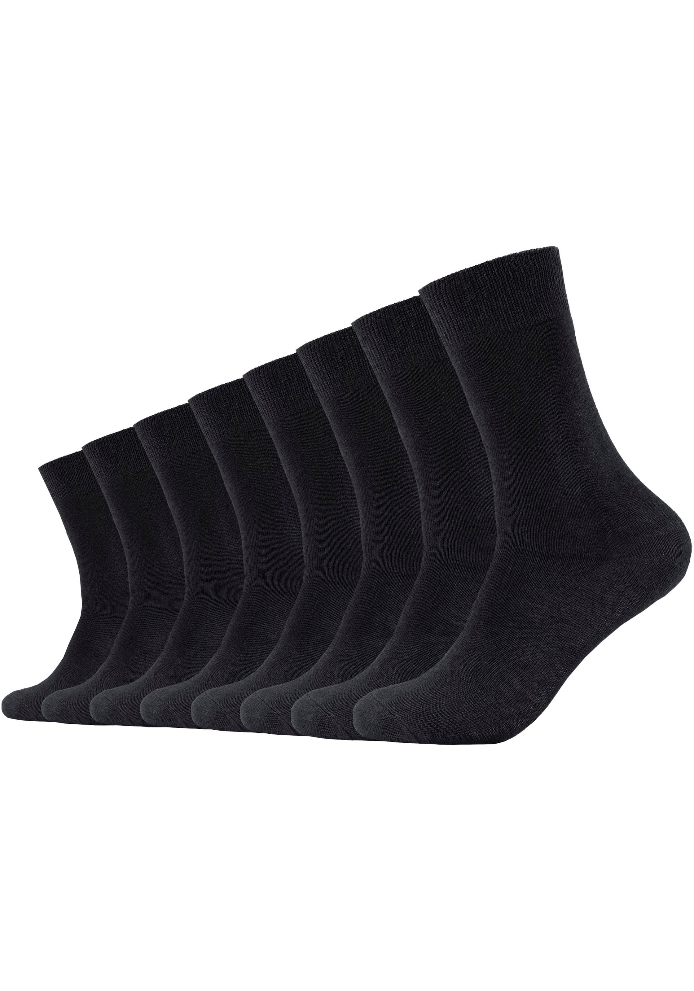 Socken, (8er-Pack), mit weichem Bund