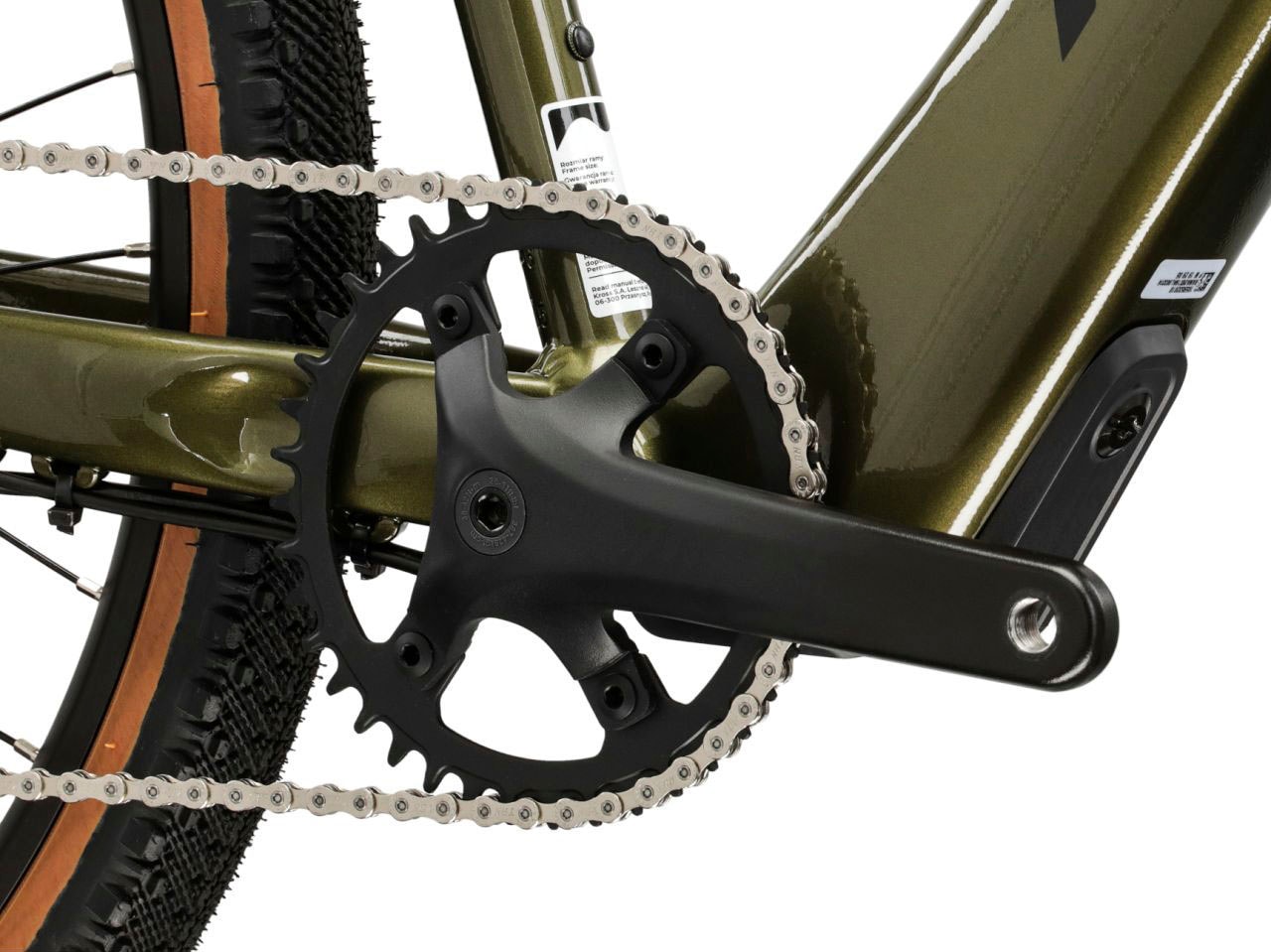 Kross E-Bike »E-Gravel Bike Esker Hybrid 2.0 28" khaki«, 11 Gang, microSHIFT, Advent X M6205, Heckmotor 250 W, Pedelec, Elektrofahrrad für Herren