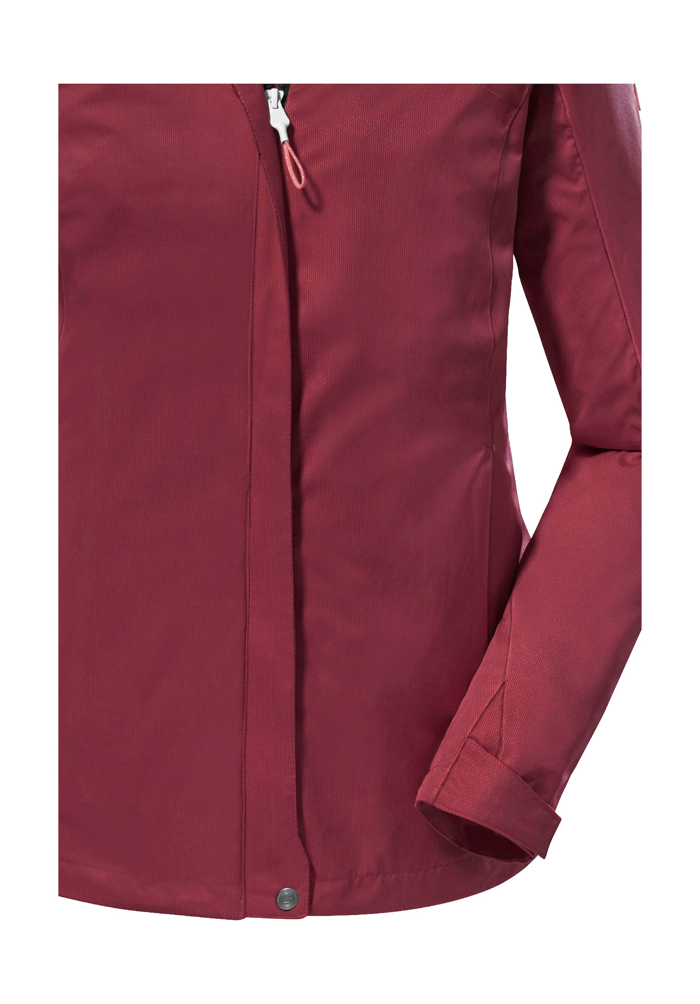 Killtec Outdoorjacke »KOS 133 WMN JCKT«, Wasser- und winddichte Damenjacke mit abnehmbarer Kapuze, PFAS-frei