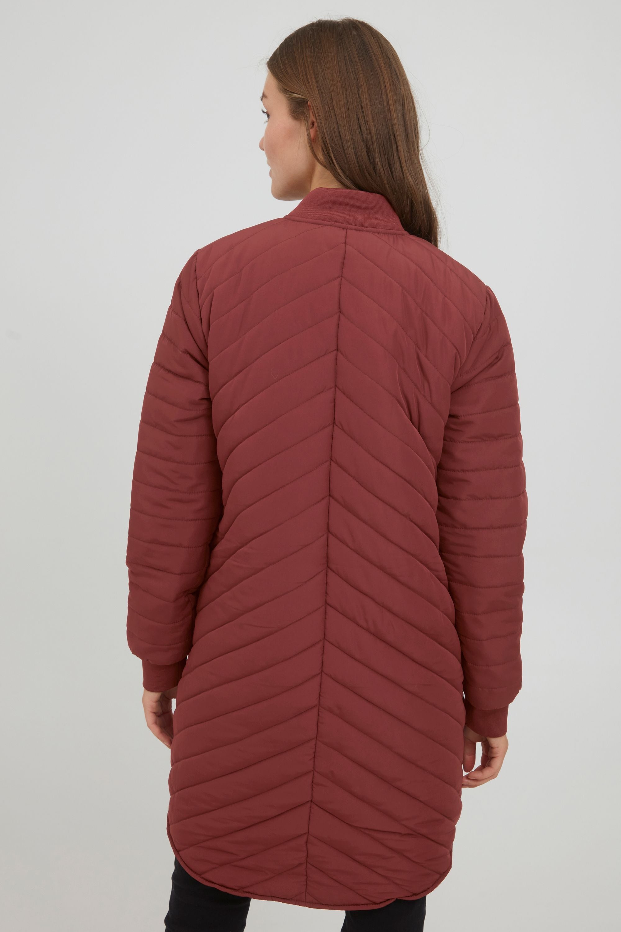 OXMO Steppjacke »Steppmantel OXMadalyn«, ohne Kapuze