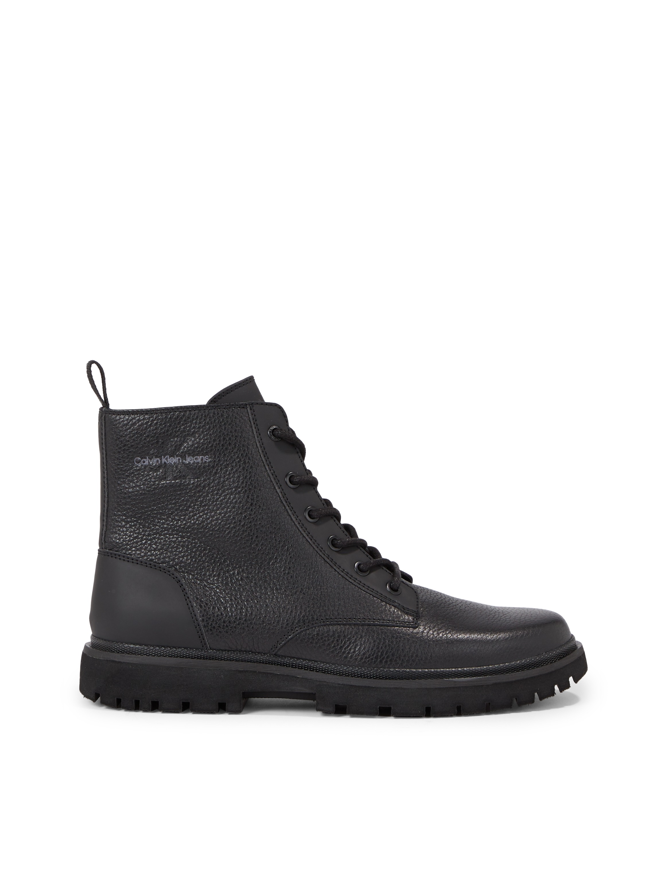 Calvin Klein Jeans Schnürstiefelette »EVA MID LACEUP BOOT LTH«, mit Profilsohle