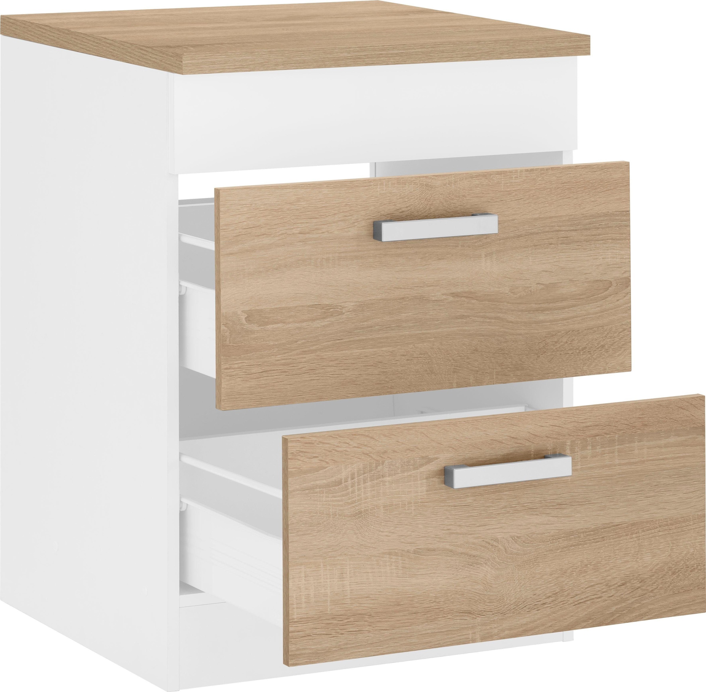KOCHSTATION Kochfeldumbauschrank »KS-Gera«, Breite 60 cm
