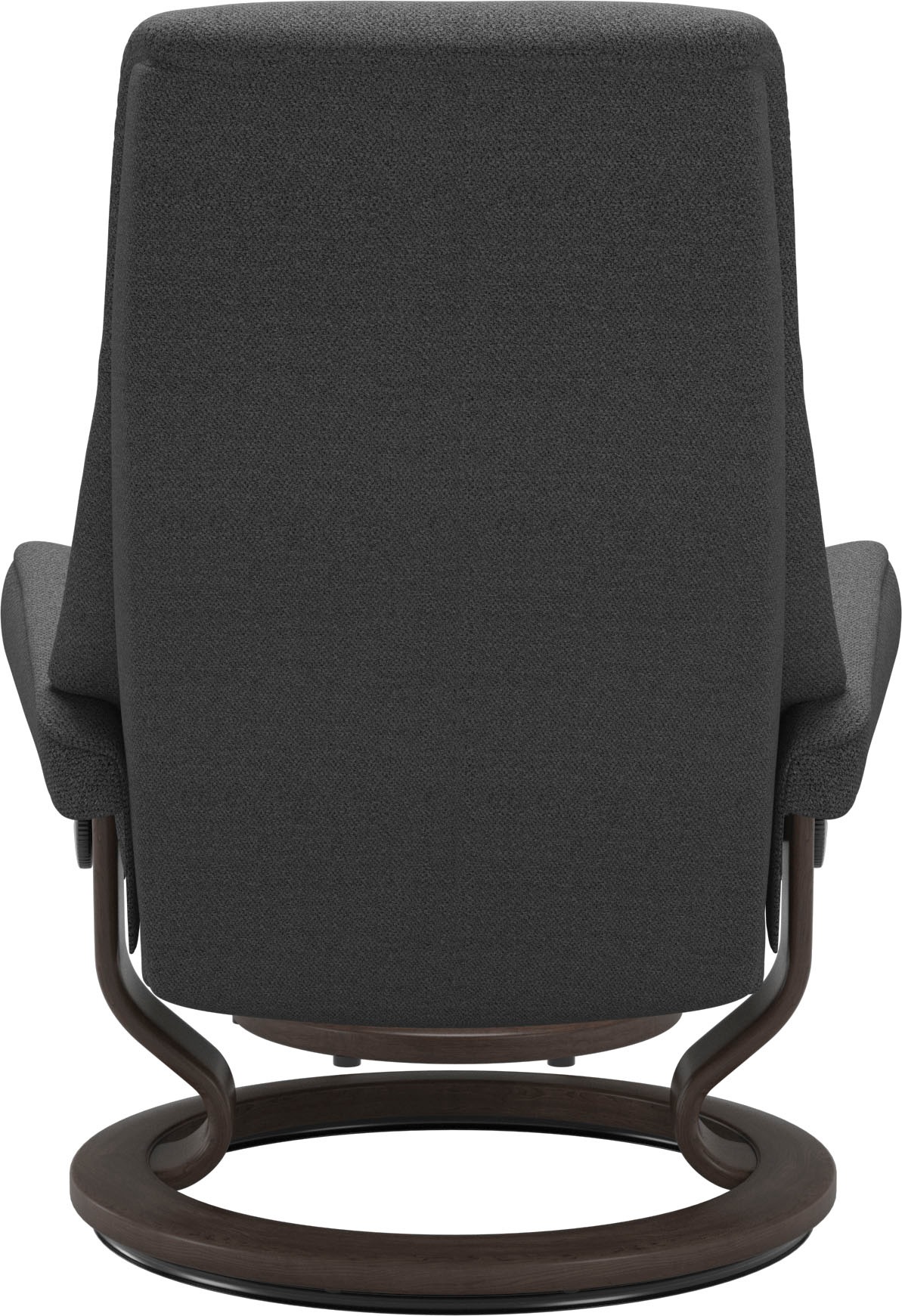 Stressless® Relaxsessel »View«, (Set, Relaxsessel mit Hocker), mit Classic Base, Größe M,Gestell Wenge