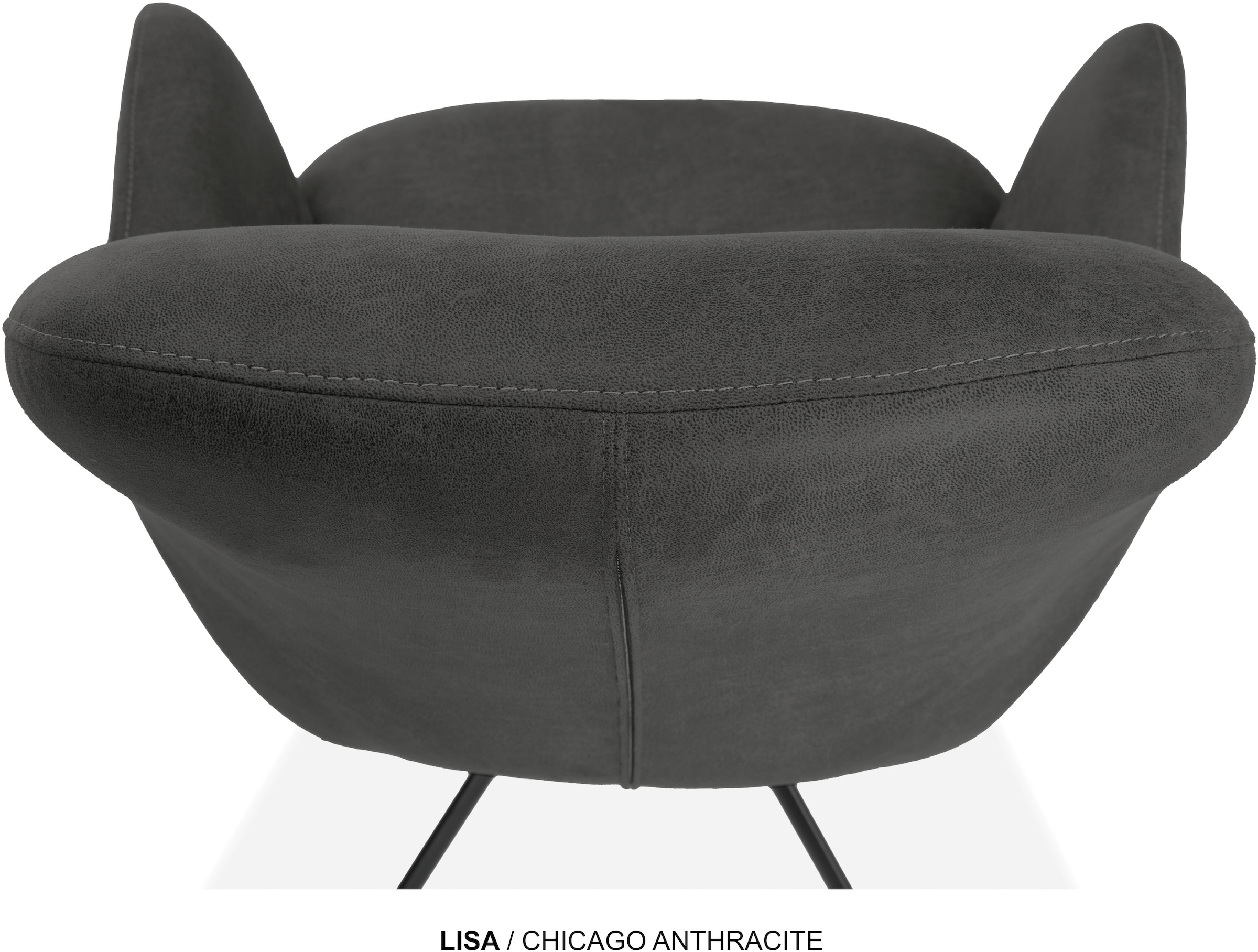 OMG Design Esszimmerstuhl »Lisa« (Set) 1 Stk.Drehstuhl mit auto-return, Armlehnenstuhl