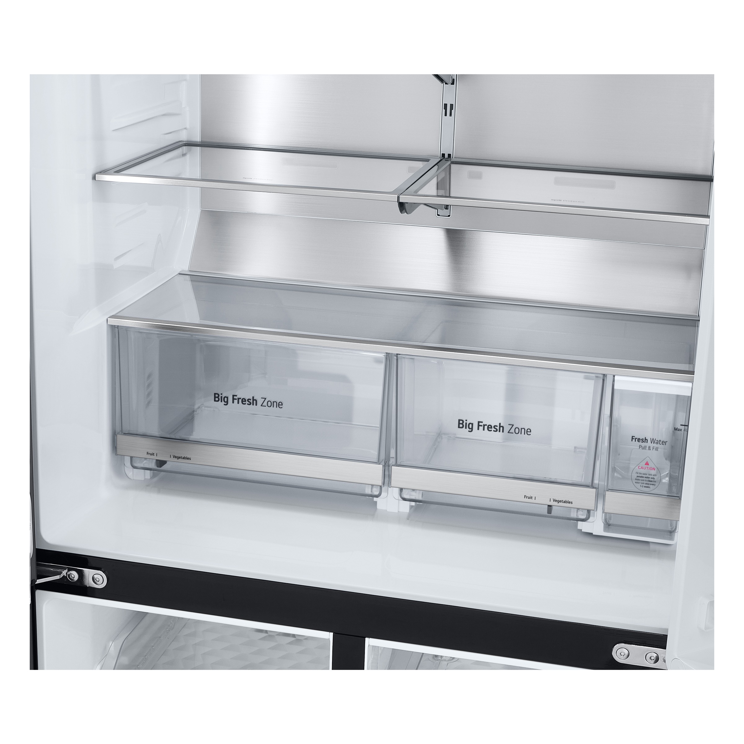 LG Multi Door »GMF961EV6C« 179,2 cm hoch 91,4 cm breit Wassertank