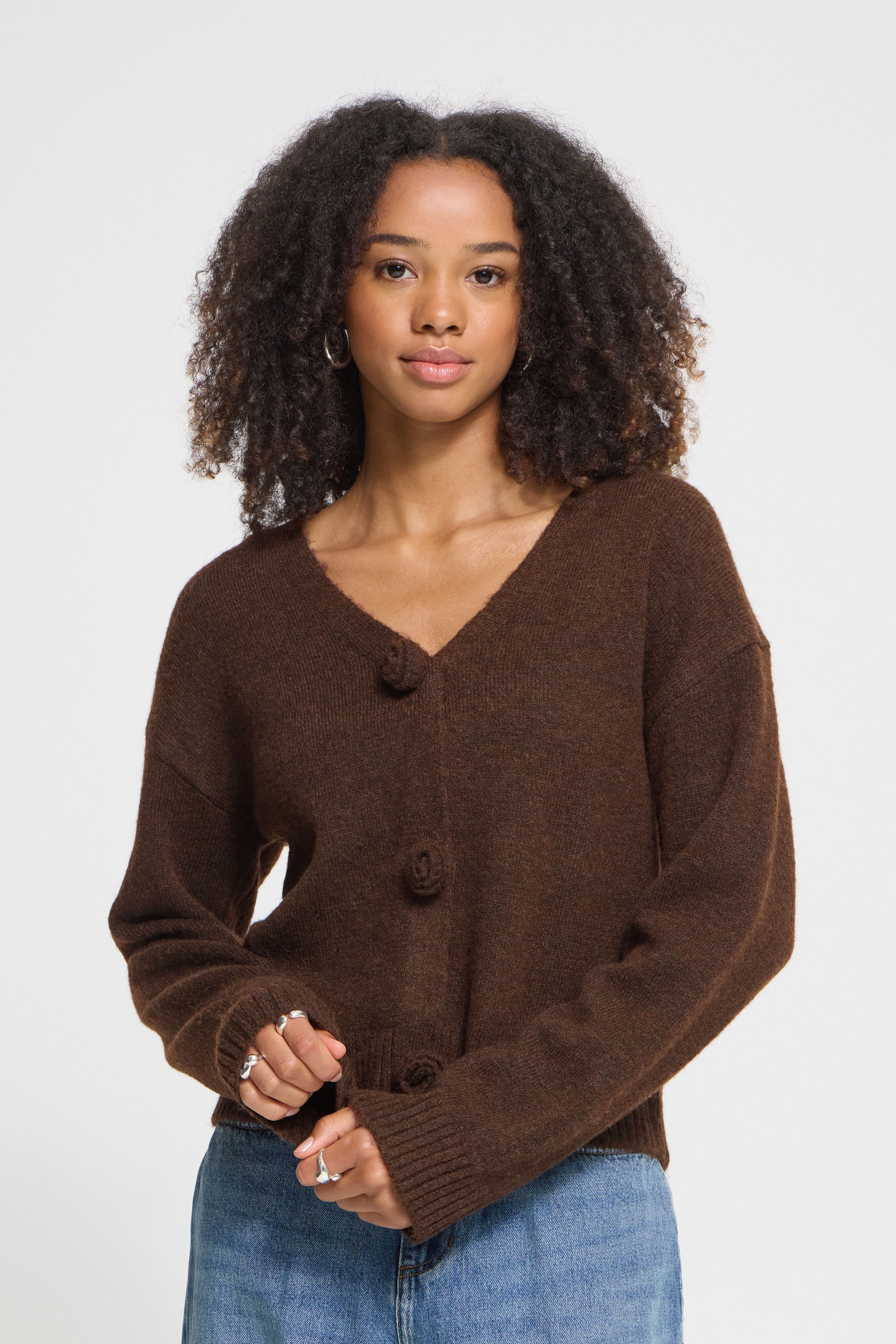Ichi Strickjacke »Damen Langarm IHPOVOKE«
