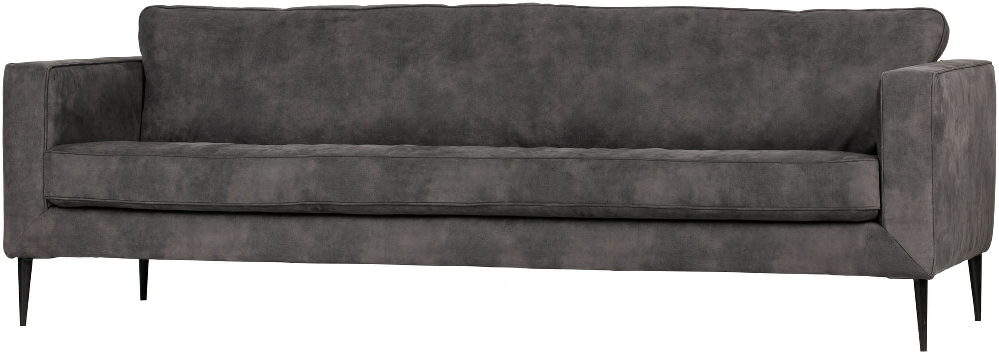 WOOOD 3-Sitzer »Crew«, in Wildleder-Optik, H 80 cm x B 235 cm