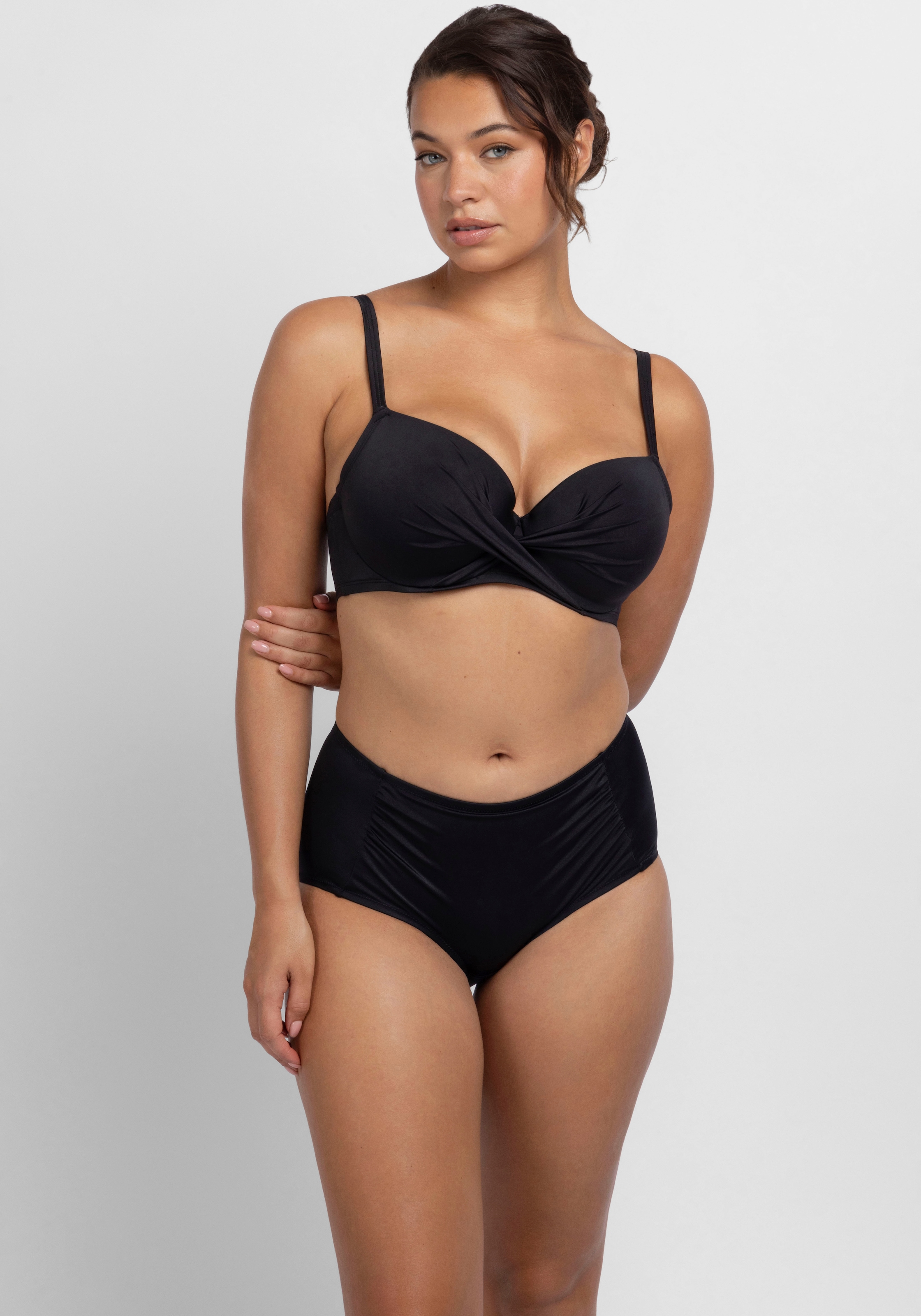 Dorina Bikini-Hose »Fiji« Curves, leicht Raffung vorn