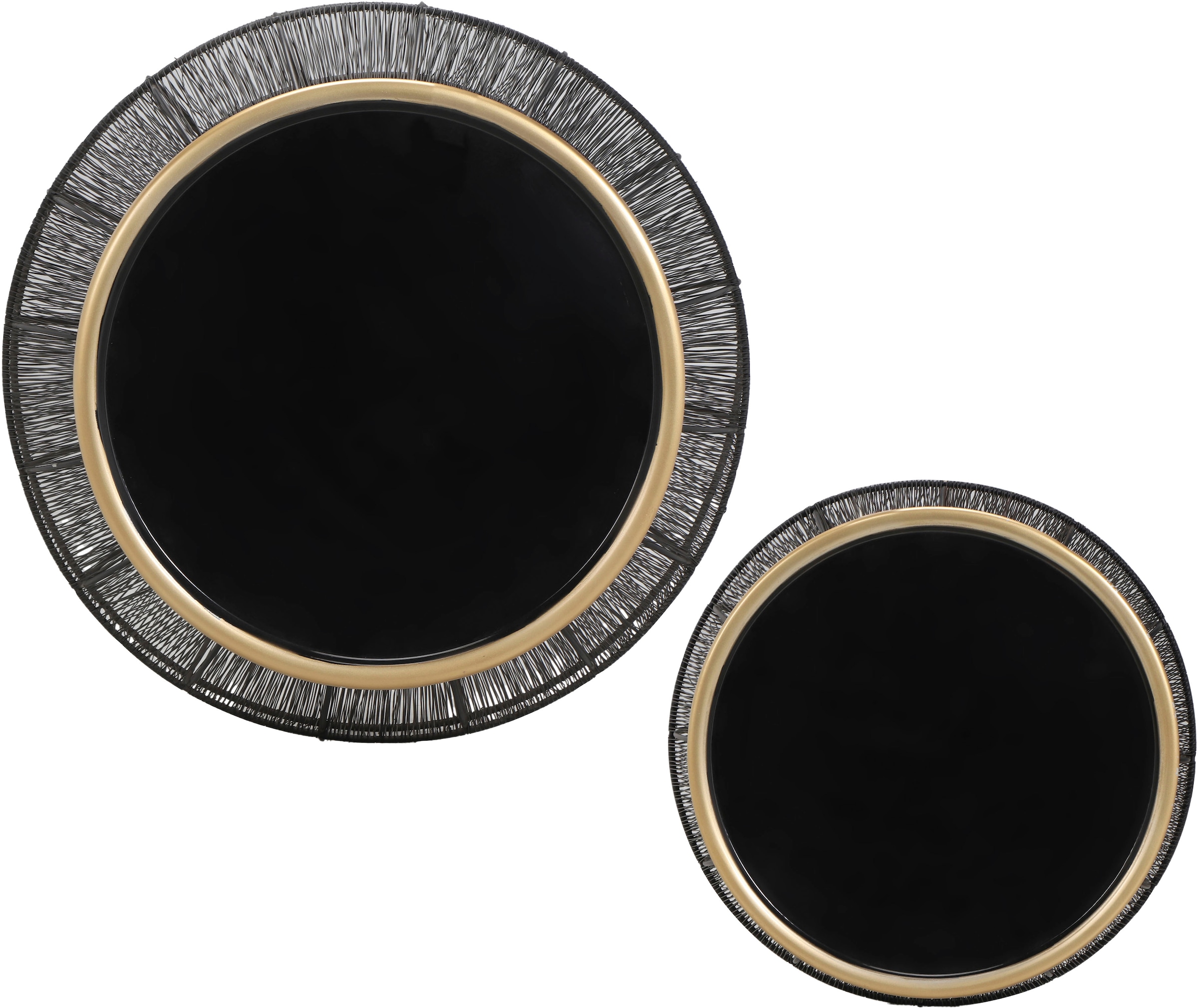 MIRRORS AND MORE Beistelltisch »Mika« Set, 2 Stk. tlg.