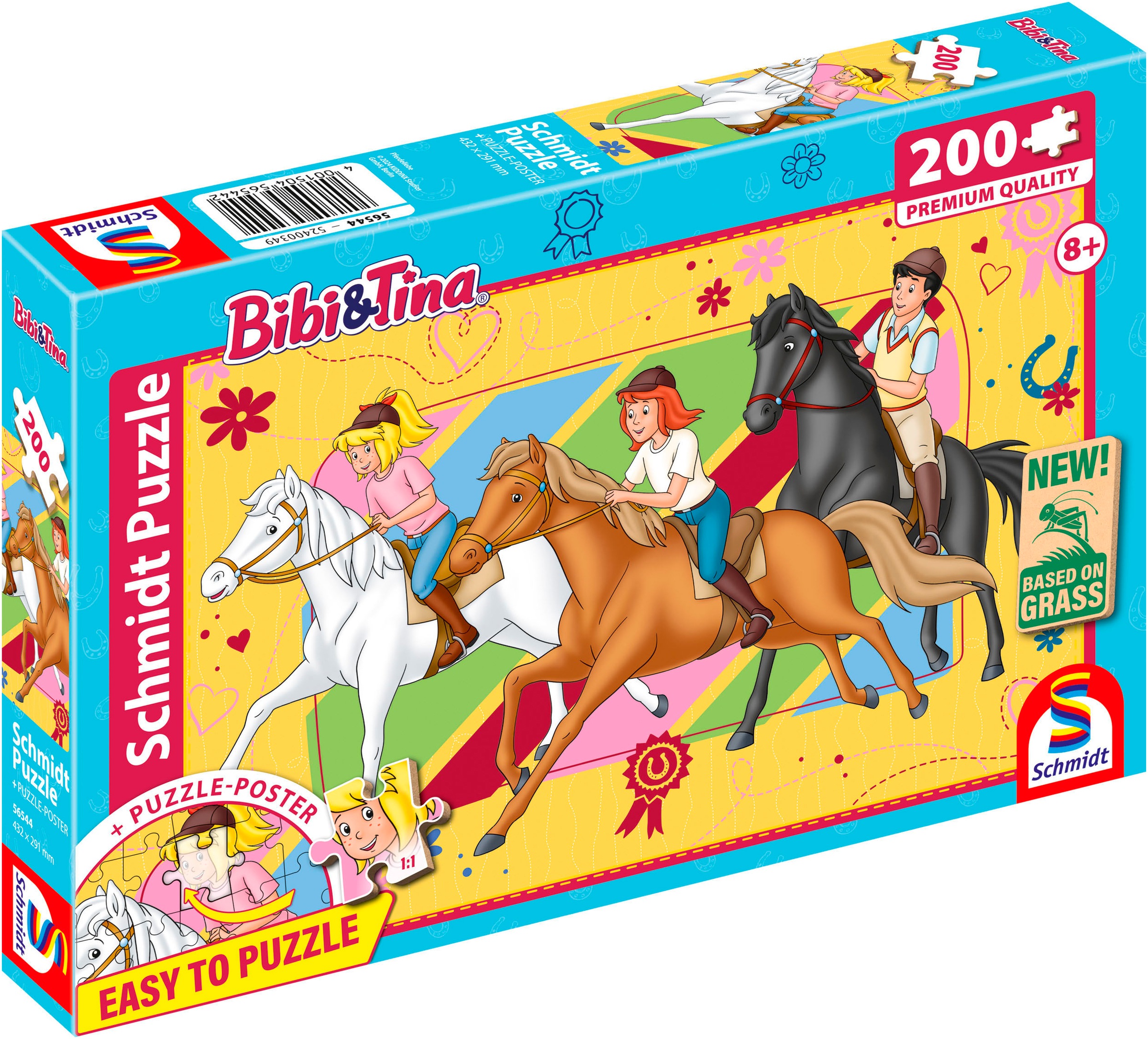 Schmidt Spiele Puzzle »Bibi & Tina, Pferdeliebe«, Made in Europe