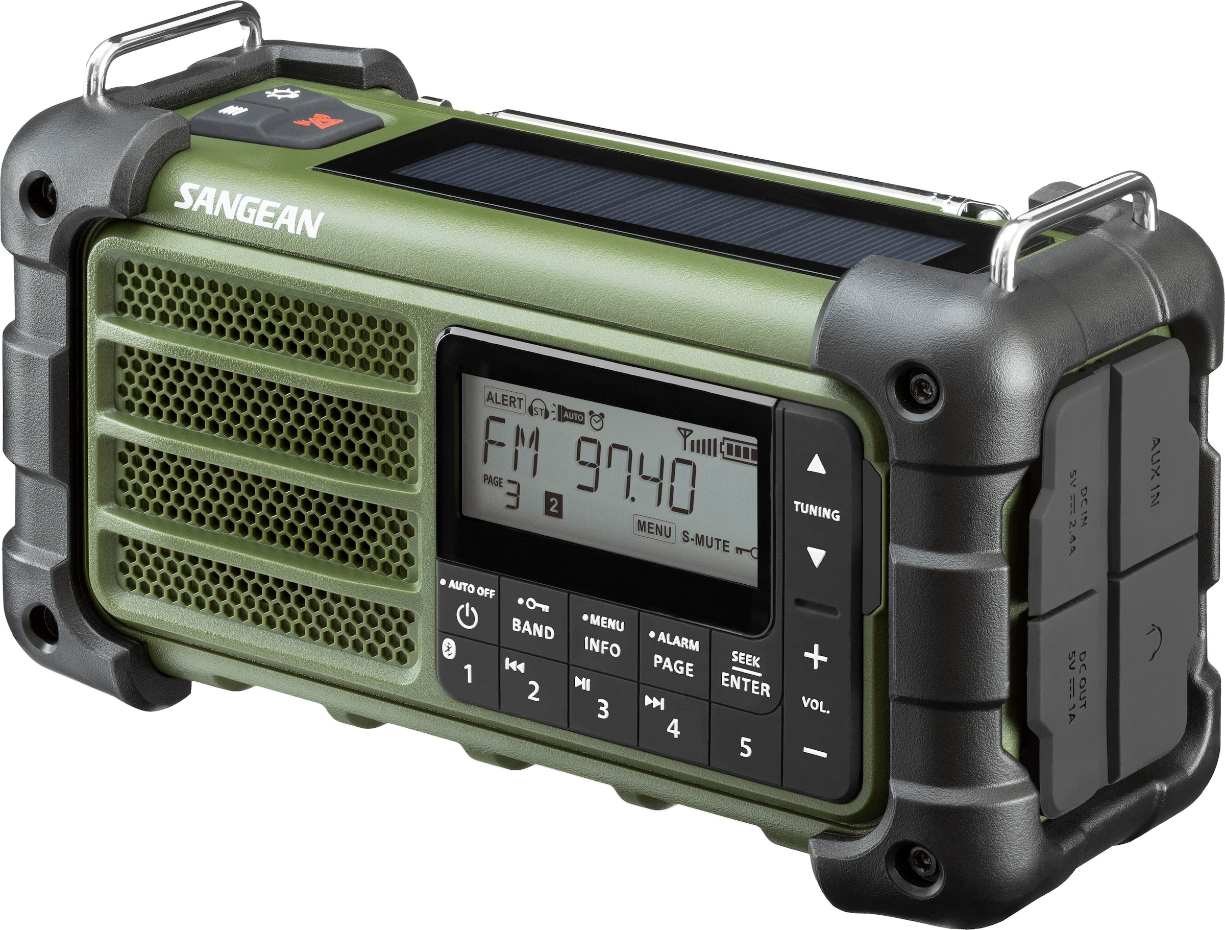 Sangean Notfallradio »MMR-99«, (Bluetooth AM-Tuner-FM-Tuner mit RDS), Multi-Powered Digital Tuning Emergency