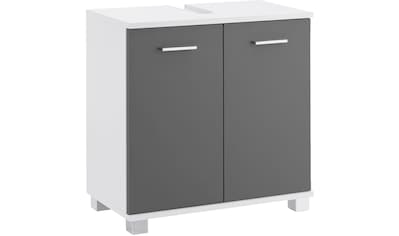 Schildmeyer Waschbeckenunterschrank »Lumo«, Breite 60 cm, mit 2 Türen & Metallgriffen kaufen