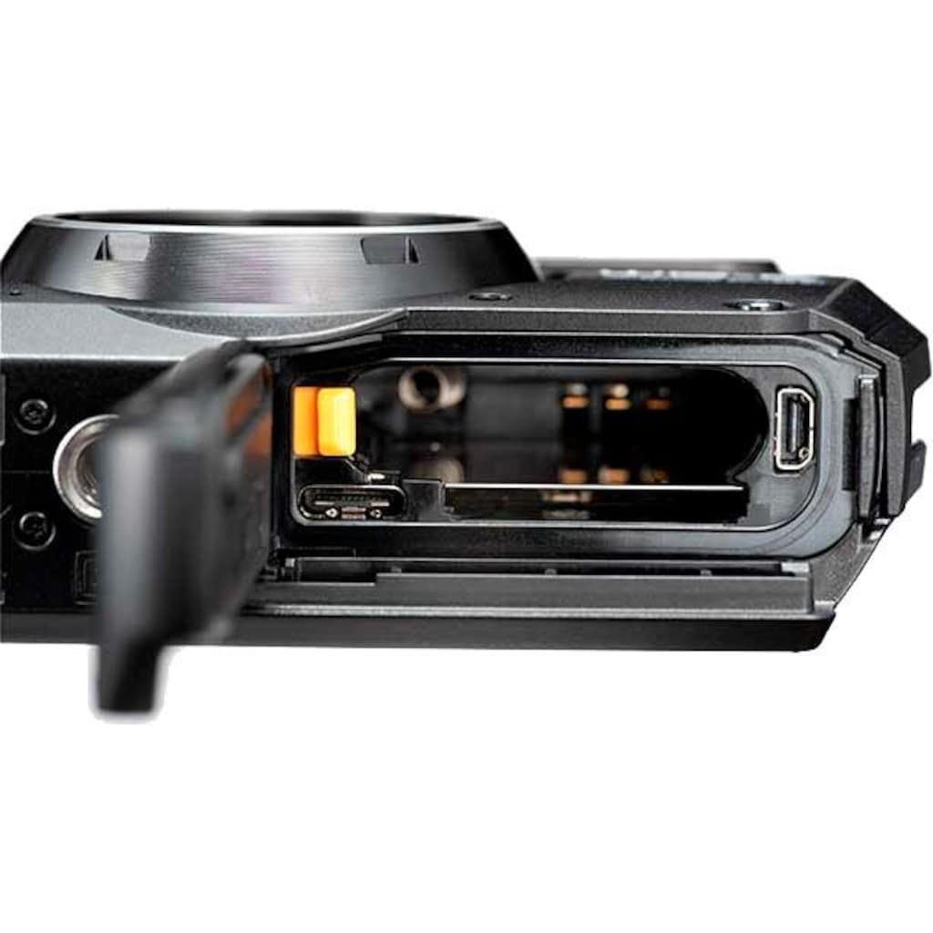Ricoh Outdoor-Kamera »WG-6«, RICOH Objektiv, 11 Elemente in 9 Gruppen (5 asphärische Elemente), 20 MP, 5 fachx opt. Zoom