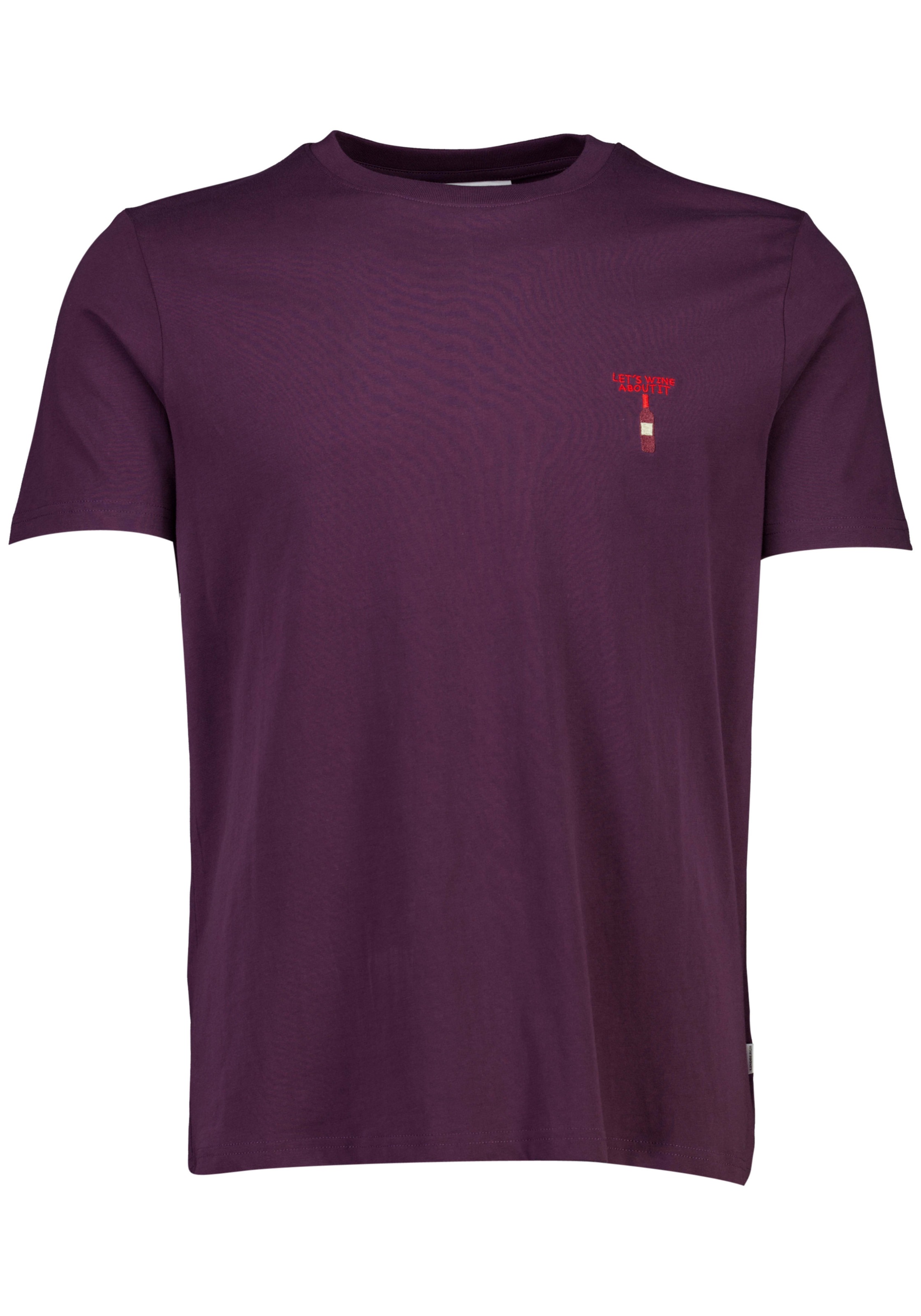 LINDBERGH T-Shirt , mit Statement-Stickerei auf der Brust
