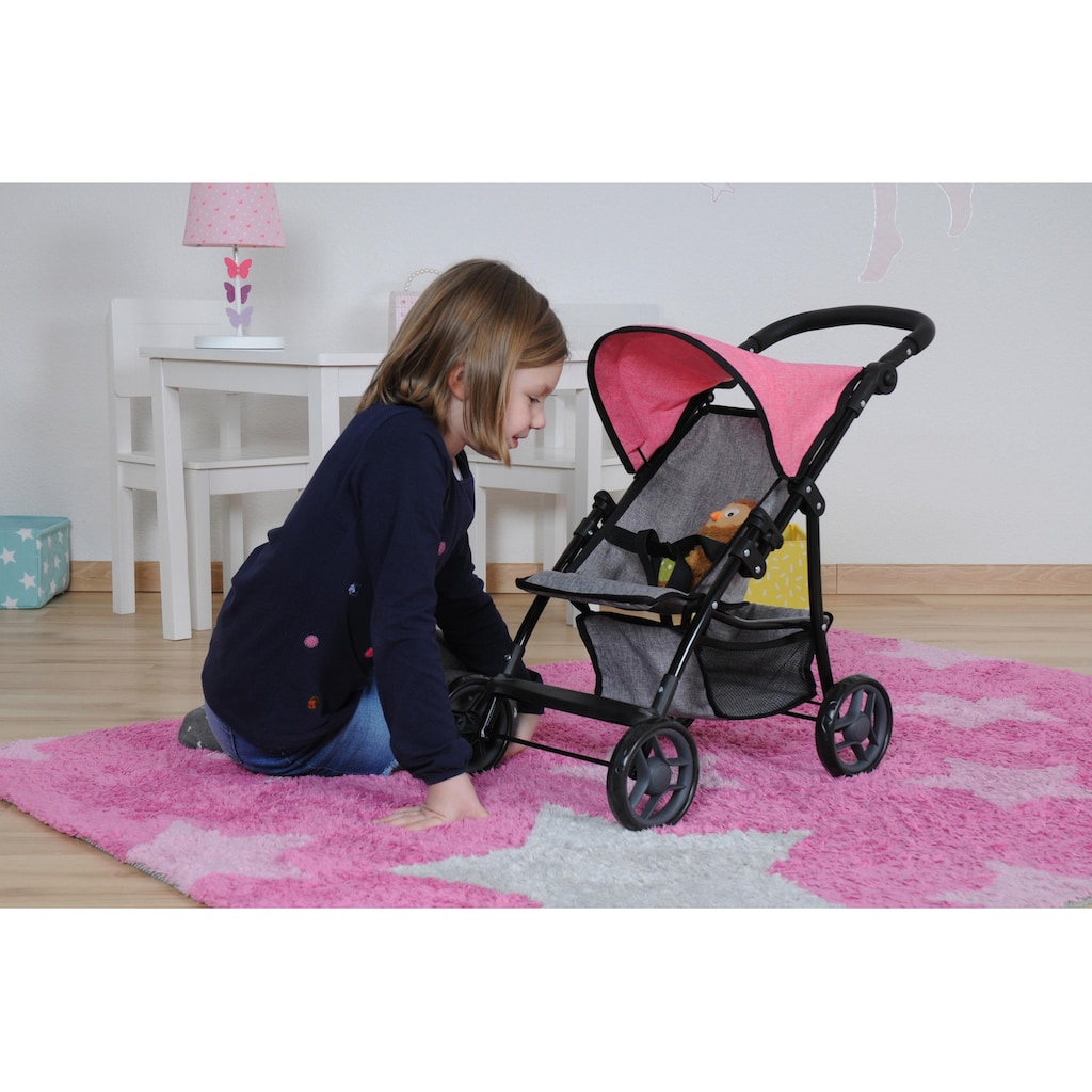 Knorrtoys® Puppenbuggy »Liba - Jeans Grey«