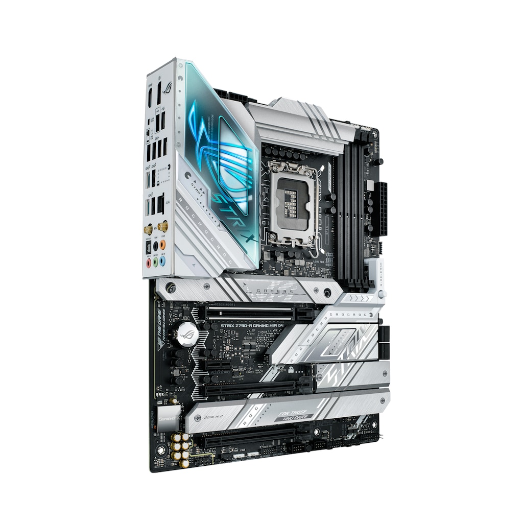 Asus Mainboard »ROG STRIX Z790-A GAMING WIFI D4«, ATX, DDR4 Speicher, 4x M.2, PCIe 5.0, WiFi 6E