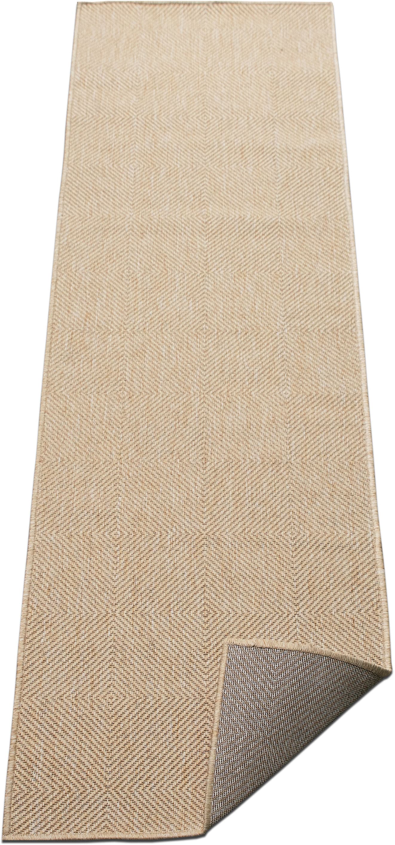 my home Teppich »Anna, auch als Läufer erhältlich«, rechteckig, 3 mm Höhe, In- und Outdoor geeignet, Sisal-Optik, Wetterfest & UV-beständig