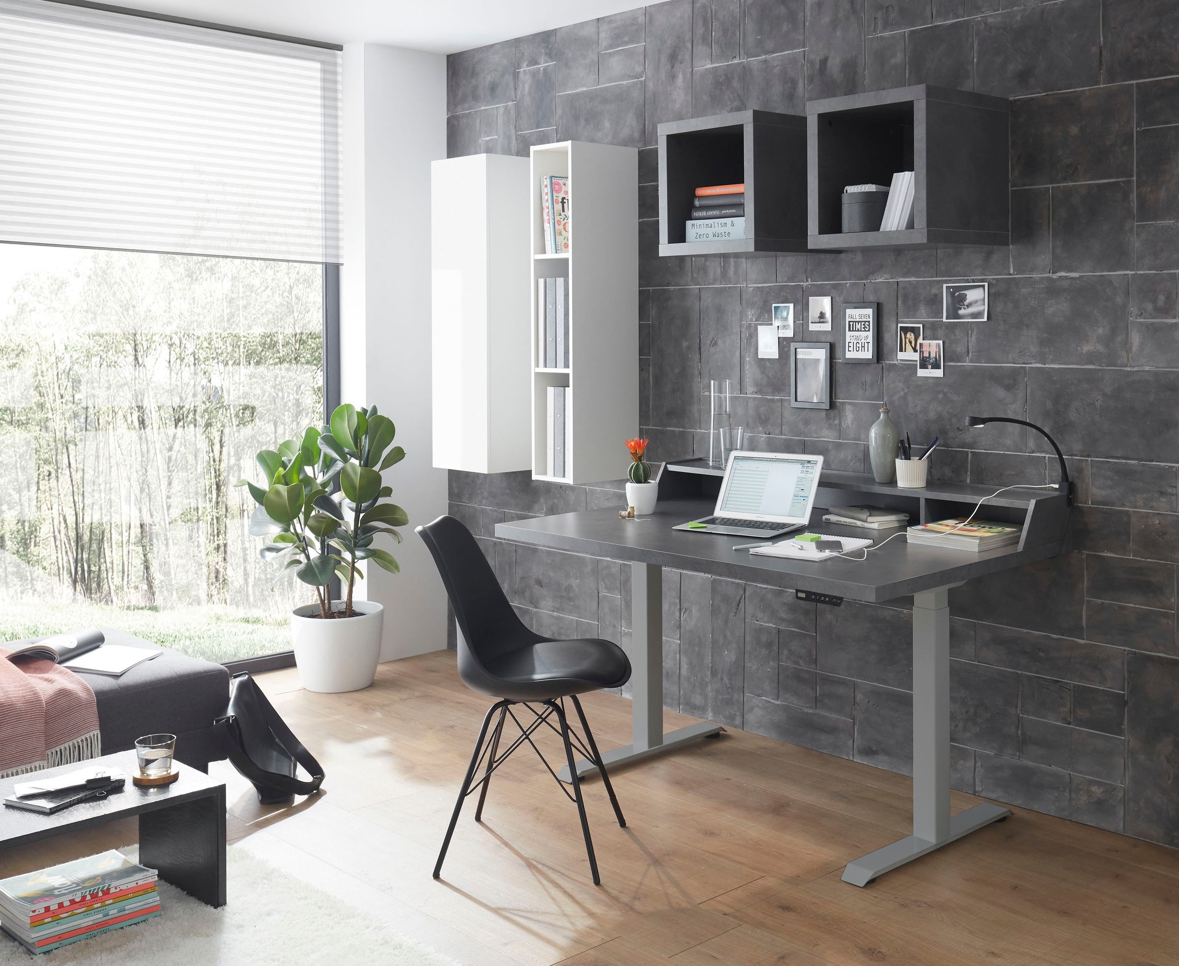 Mäusbacher Schreibtisch »Big System Office«, Breite 120 cm, elektrisch höhenverstellbar