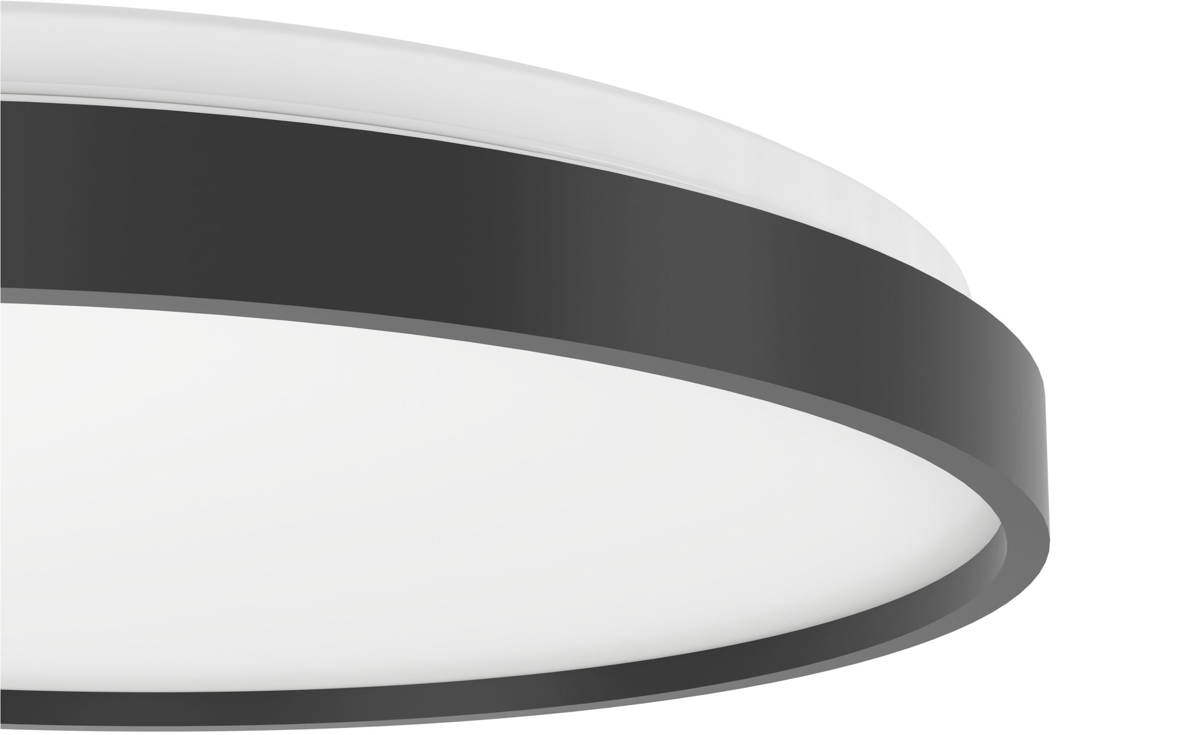 EGLO LED Deckenleuchte »MOZONCILLO-Z Deckenlampe, Disco-Modus, ZigBee 3.0, Wohnzimmerlampe« LED-Modul 1 Stk. RGB | warmweiß - kaltweiß Fernbedienung inkl., App / Sprachsteuerung Alexa, H: 6,5cm x D: 40 cm