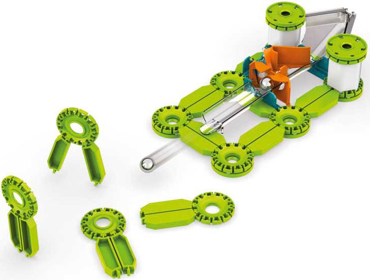 Geomag™ Magnetspielbausteine »GEOMAG™ Mechanics, Recycled Challenge Goal!«, (96 St.), aus recyceltem Material