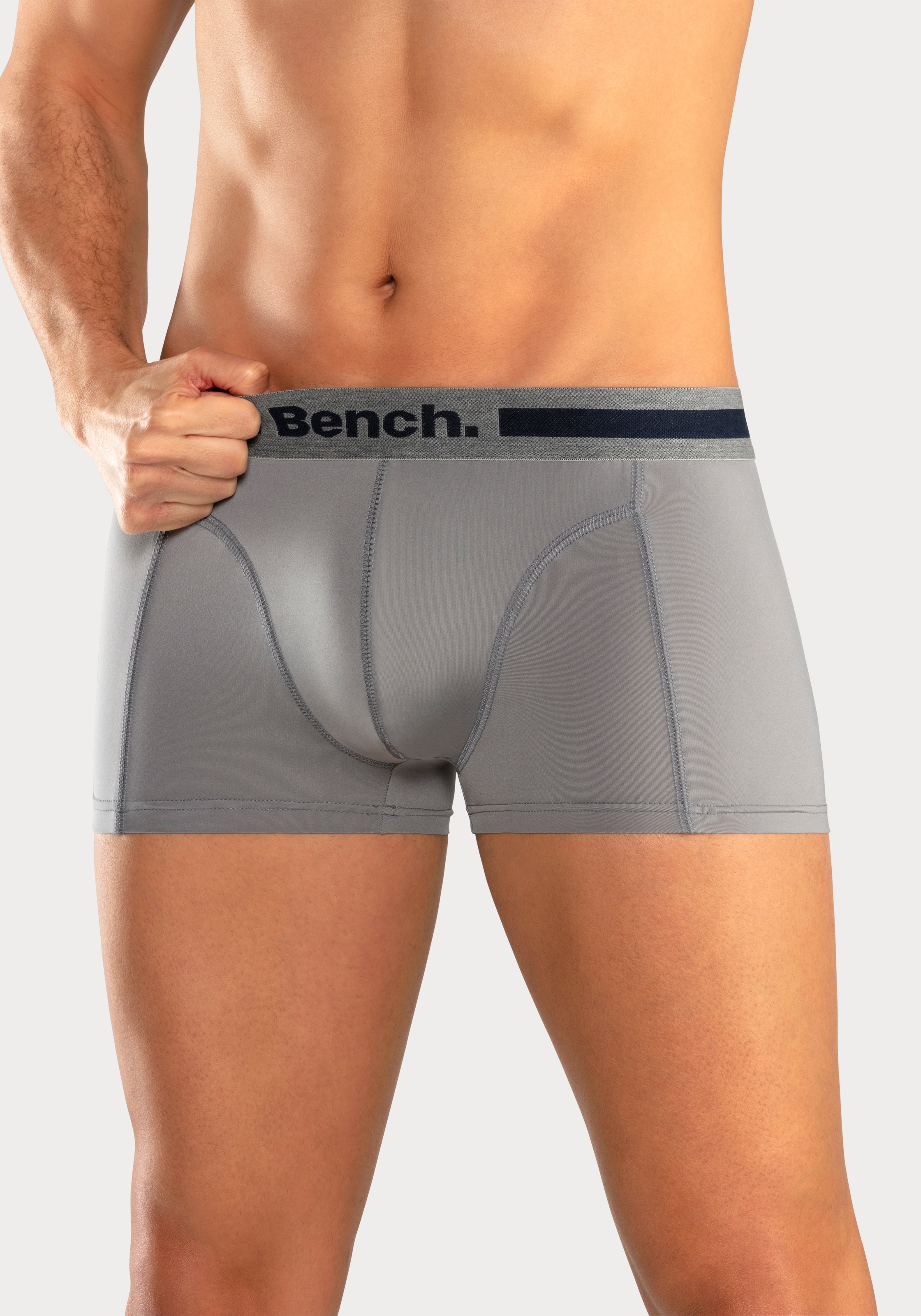 Bench. Funktionsboxer »Boxershorts für Herren«, (Packung, 4 St.), Unterhosen aus Microfaser