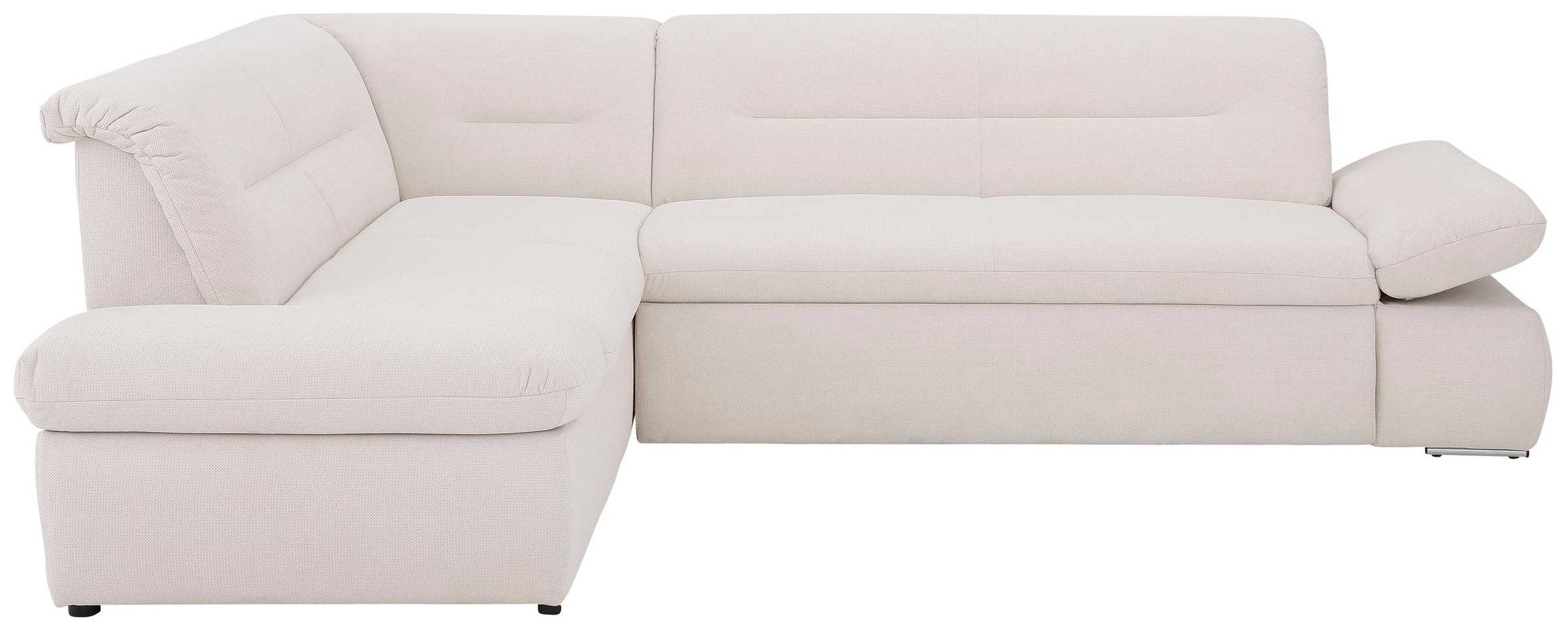 INOSIGN Ecksofa »Avesa L-Form«, Wahlweise mit Arm- und Bettfunktion, B/T/H: 275/211/80 cm