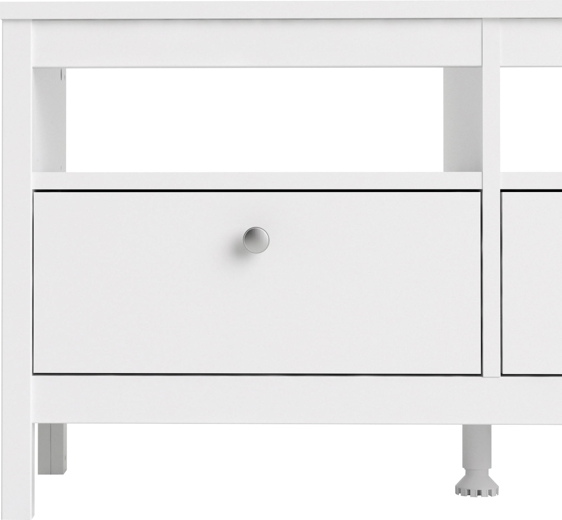 Home affaire TV-Bank »Madrid, TV-Möbel, Fernsehtisch, TV-Unit, Media-Möbel, Sideboard,« mit 3 Schubladen und 3 offenen Fächern, Breite 151 cm, Höhe 54 cm