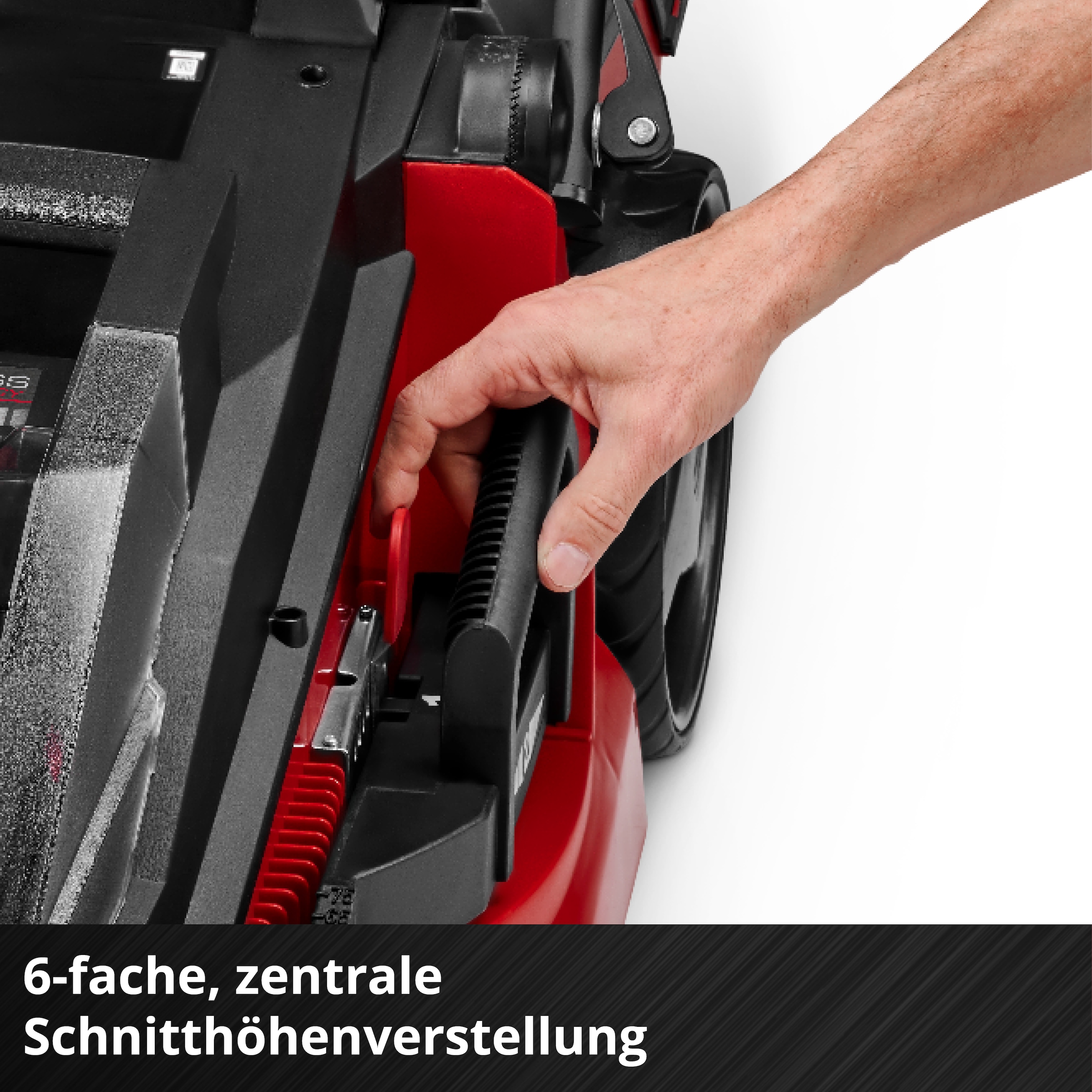Einhell Akkurasenmäher »GE-CM 43 Li M Kit (2x4,0Ah)« mit Mulchkeil, 2 Akkus 18V/4Ah und 2 Ladegeräten