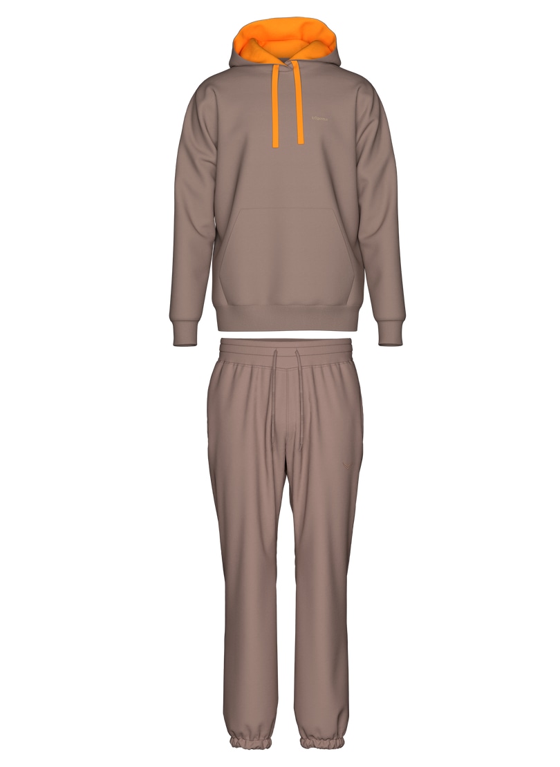 Trigema Freizeitanzug »TRIGEMA Freizeitanzug in bequemer Sweat-Qualität« 1 Stk. tlg.