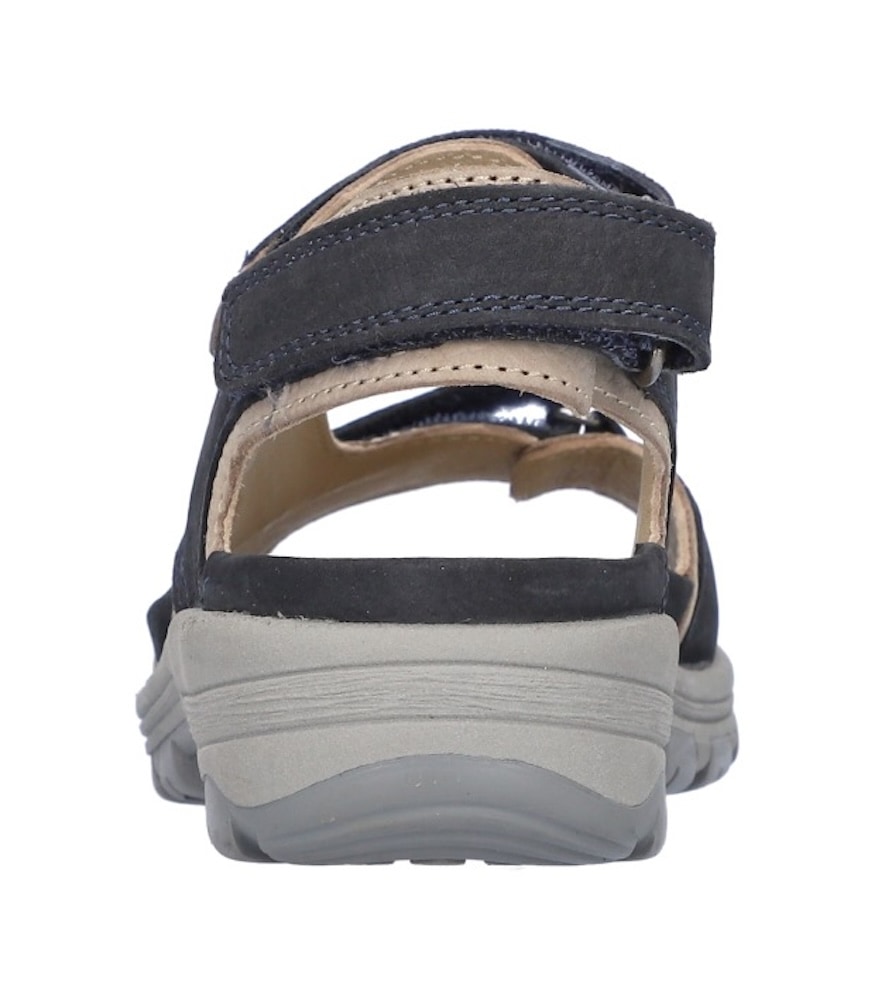 Waldläufer Sandale, Sommerschuh, Outdoorschuh, Keilabsatz, in Trekking-Optik, H-Weite
