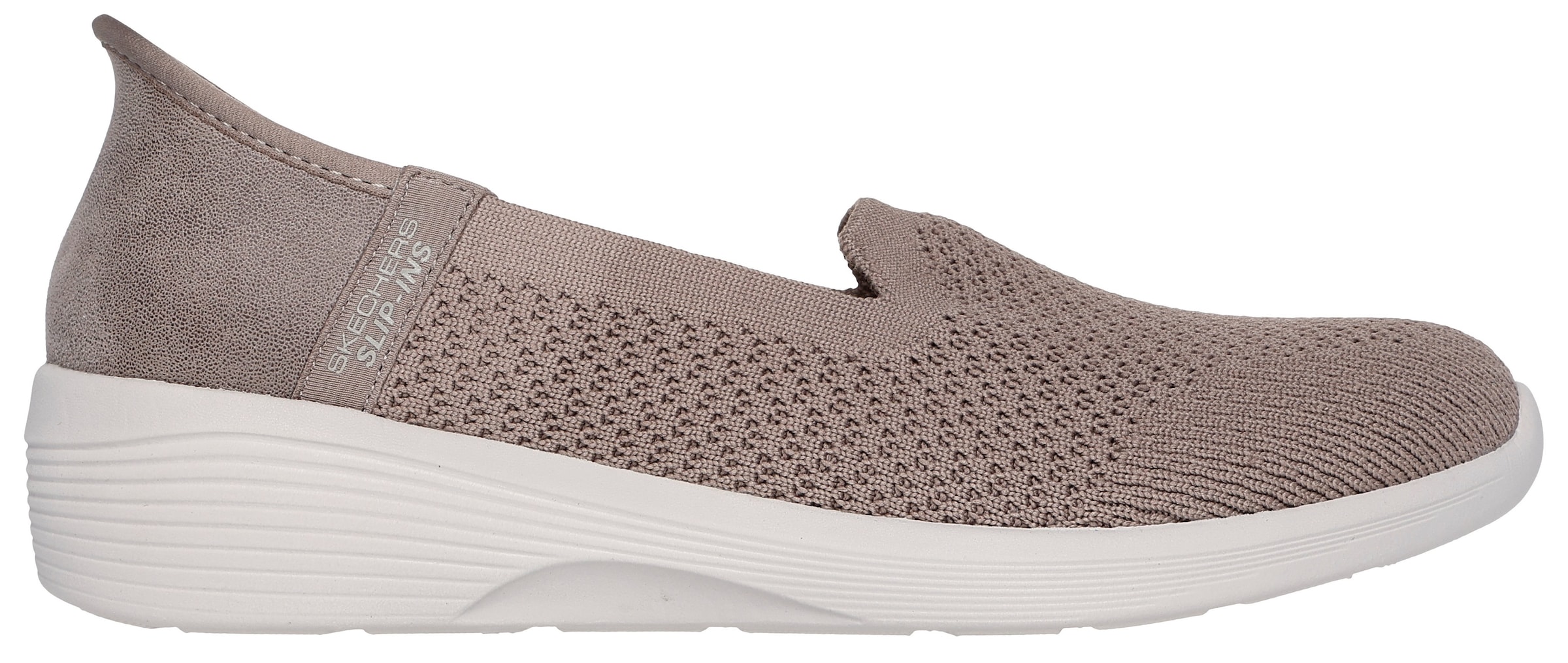 Skechers Slip-On Sneaker »ARYA-SWEET VOICE«, Slipper, Reha Schuh mit Handsfree Slip-ins Funktion