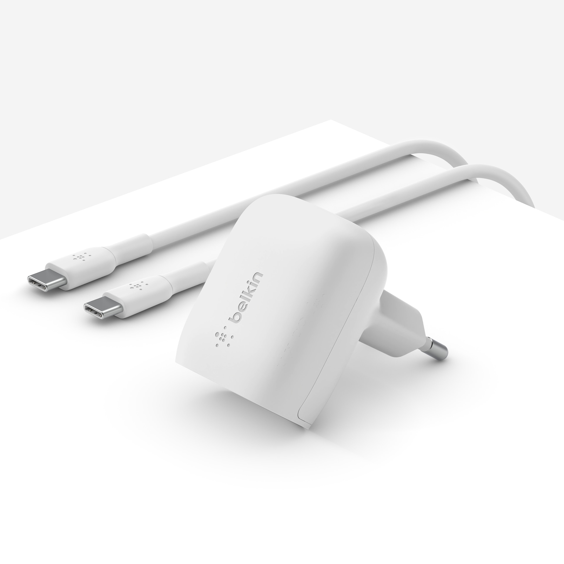 Belkin USB-Ladegerät »BoostCharge 20 W mit USB-C zu USB-C-Kabel«