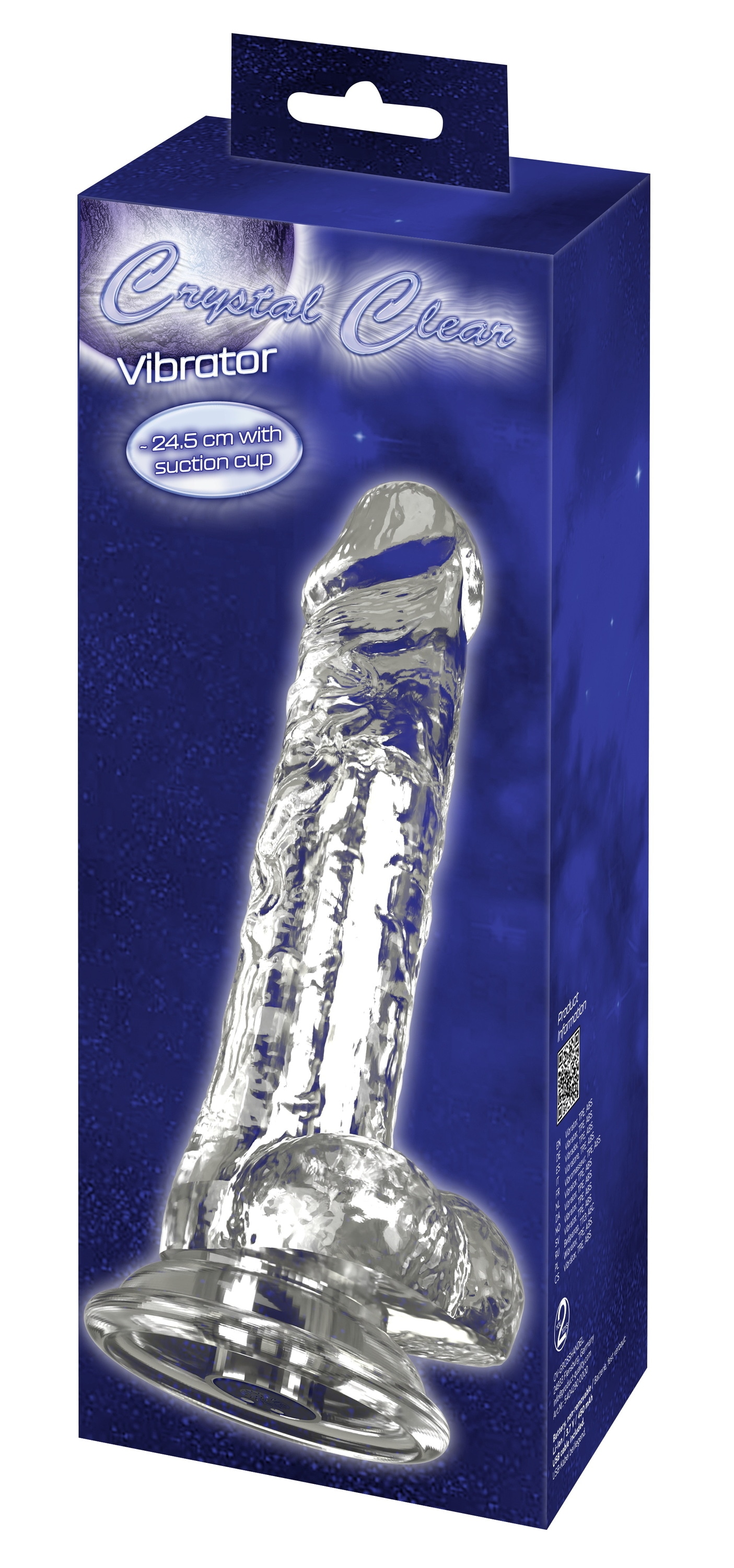 Crystal Clear Vibrator »Naturvibrator Vibrator mit Saugfuß«