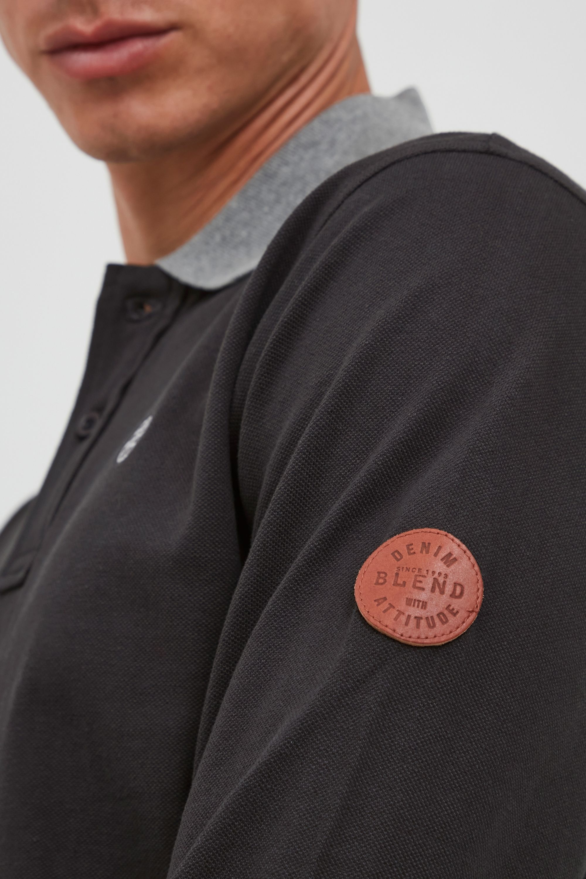 Blend Langarm-Poloshirt »Langarm-Poloshirt BHRalle«
