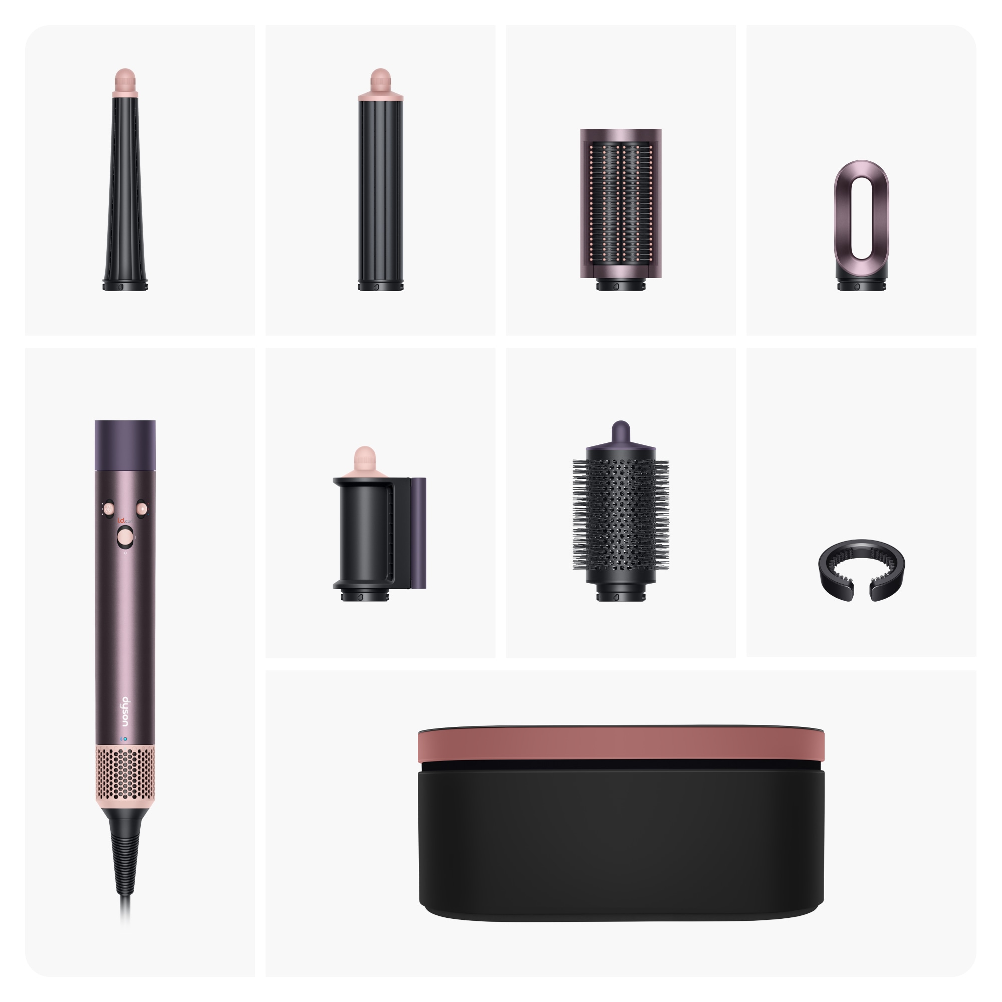 DYSON Multihaarstyler »Airwrap i.d.™ (Jasper Plum)«, 6 Aufsätze