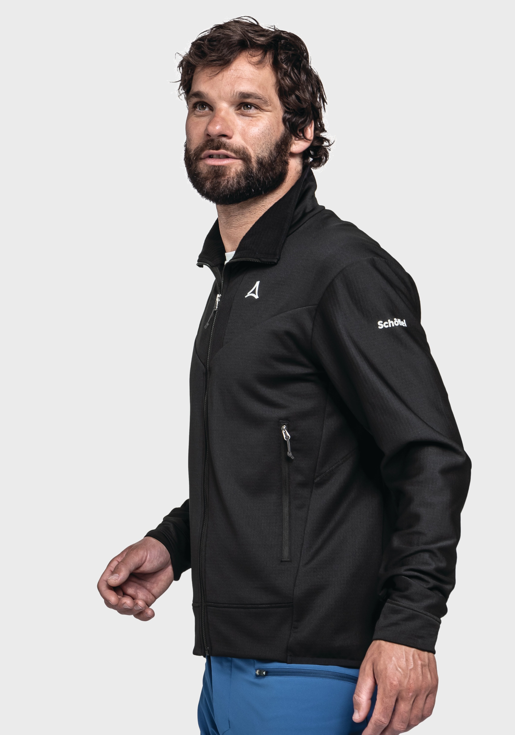 Schöffel Fleecejacke »Mountain Fleece Jkt Style Blaueis MNS«, ohne Kapuze