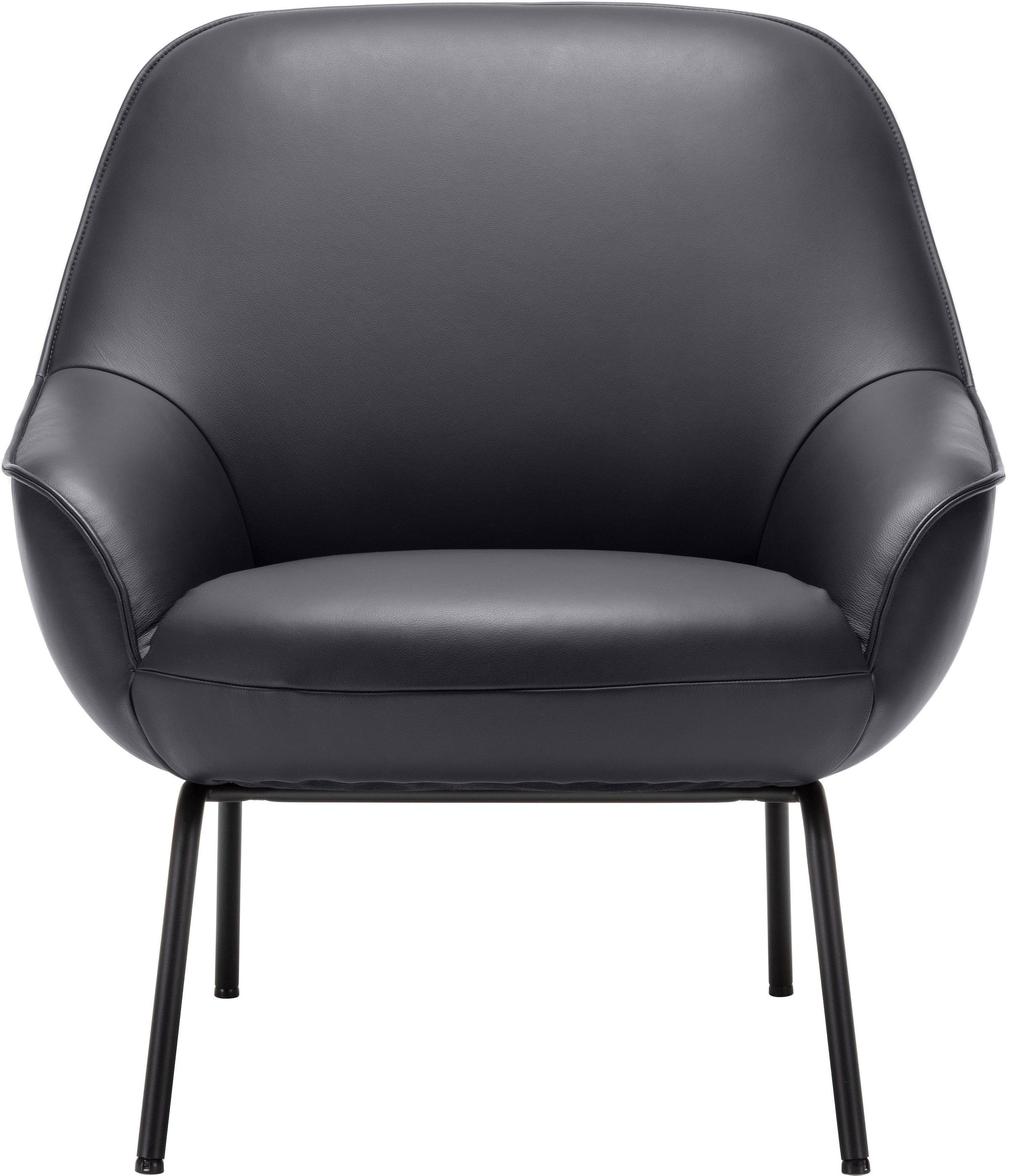 Creation BY ROLF BENZ Sessel "Designsessel CR.482 in hochwertiger Detailverarbeitung, Breite 76cm" und tollem Sitzkomfort