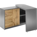 MCA furniture Schreibtisch »Mantua«, mit Regalschrank, Tischplatte Schwenkbar