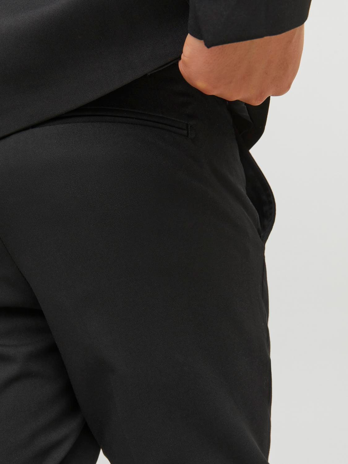 Jack & Jones Junior Anzughose »JPRSOLAR elastisch, pflegeleicht, komfortabel«, unifarben, modisch, slim fit, Web