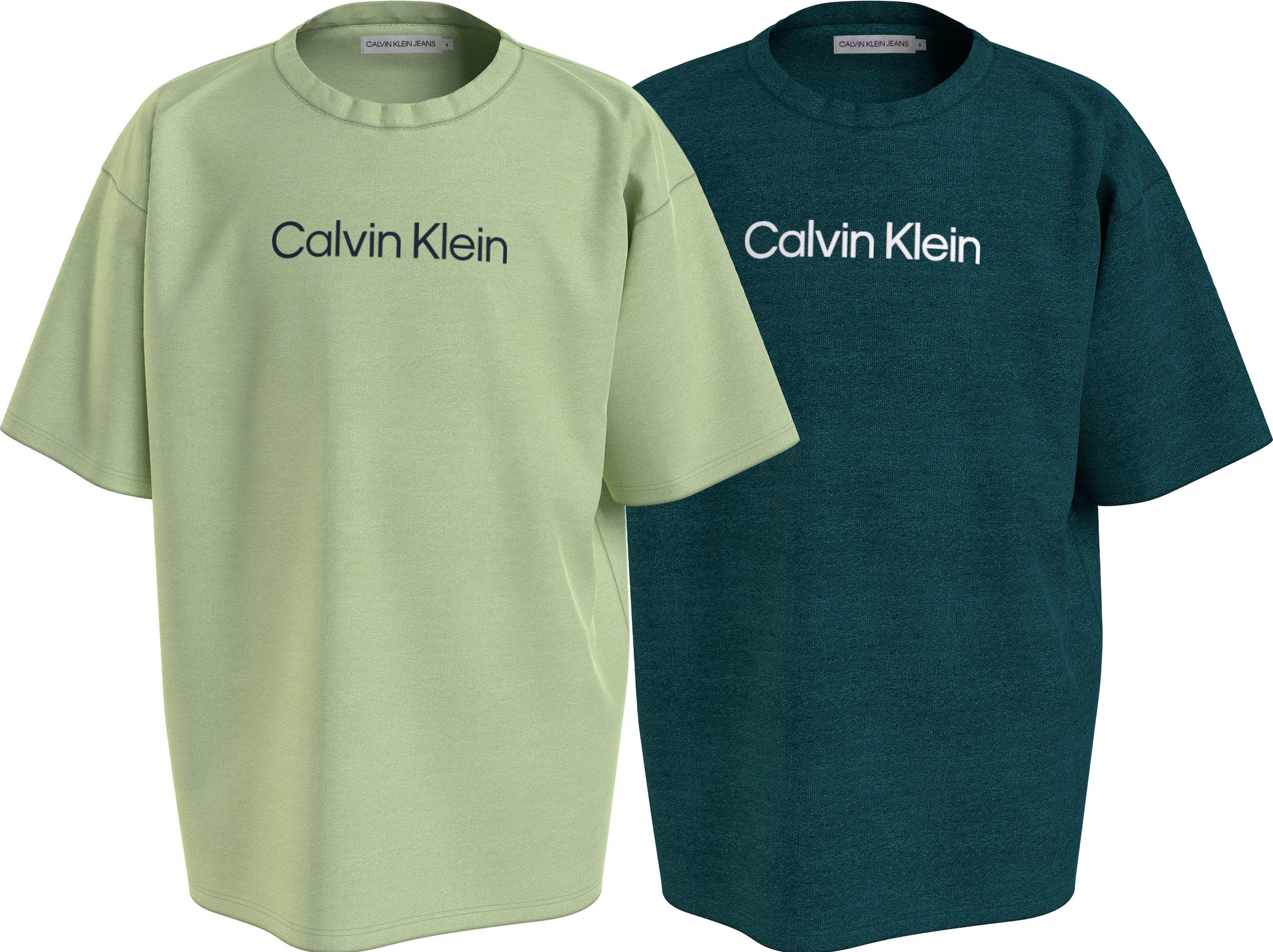 Calvin Klein klassischem (Packung, 2er-Pack), Logoschriftzug Klein mit T-Shirt ♕ bei TEE«, Calvin »2PK