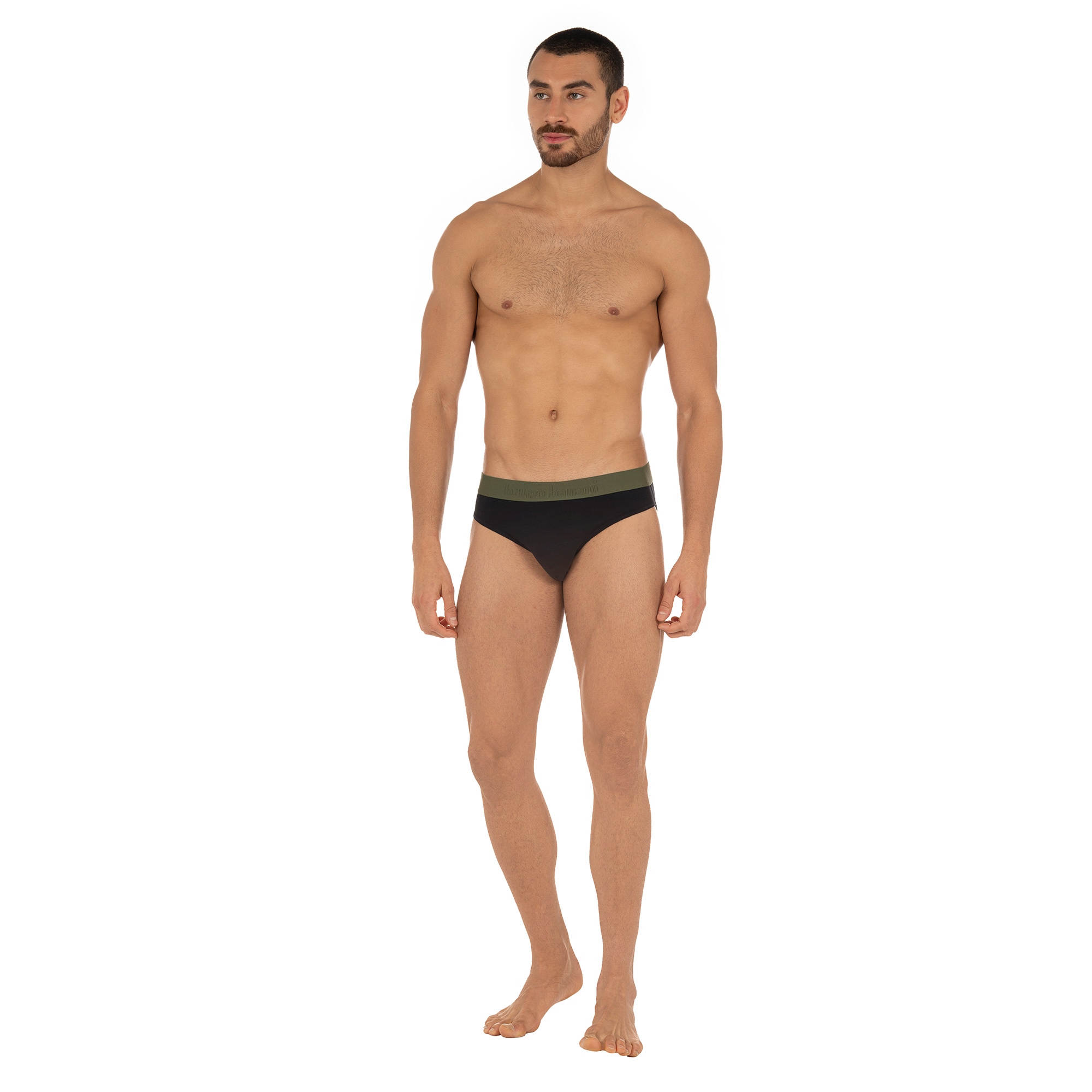 Bruno Banani Slip »Flowing«, (2er Pack), mit Logobund