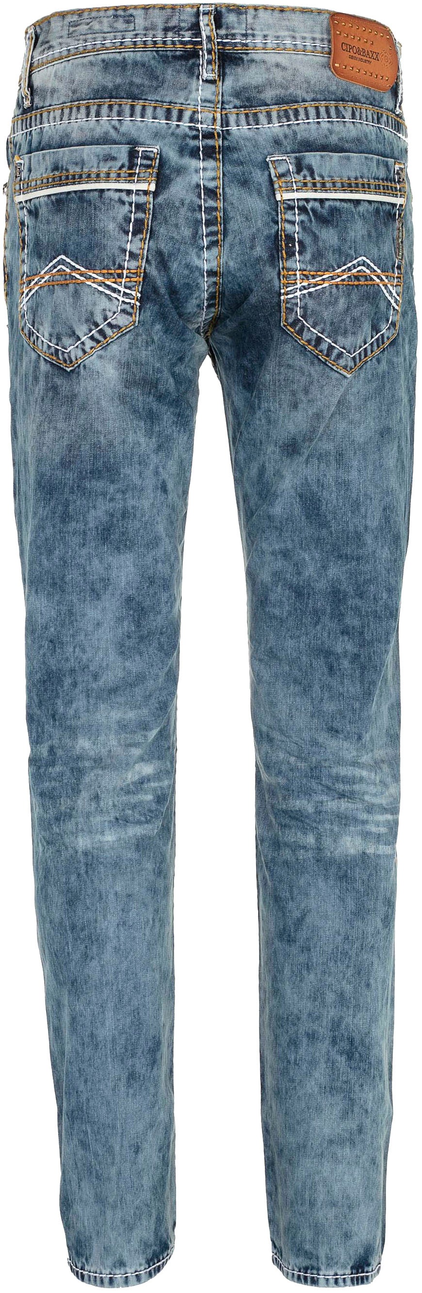 Cipo & Baxx Straight-Jeans