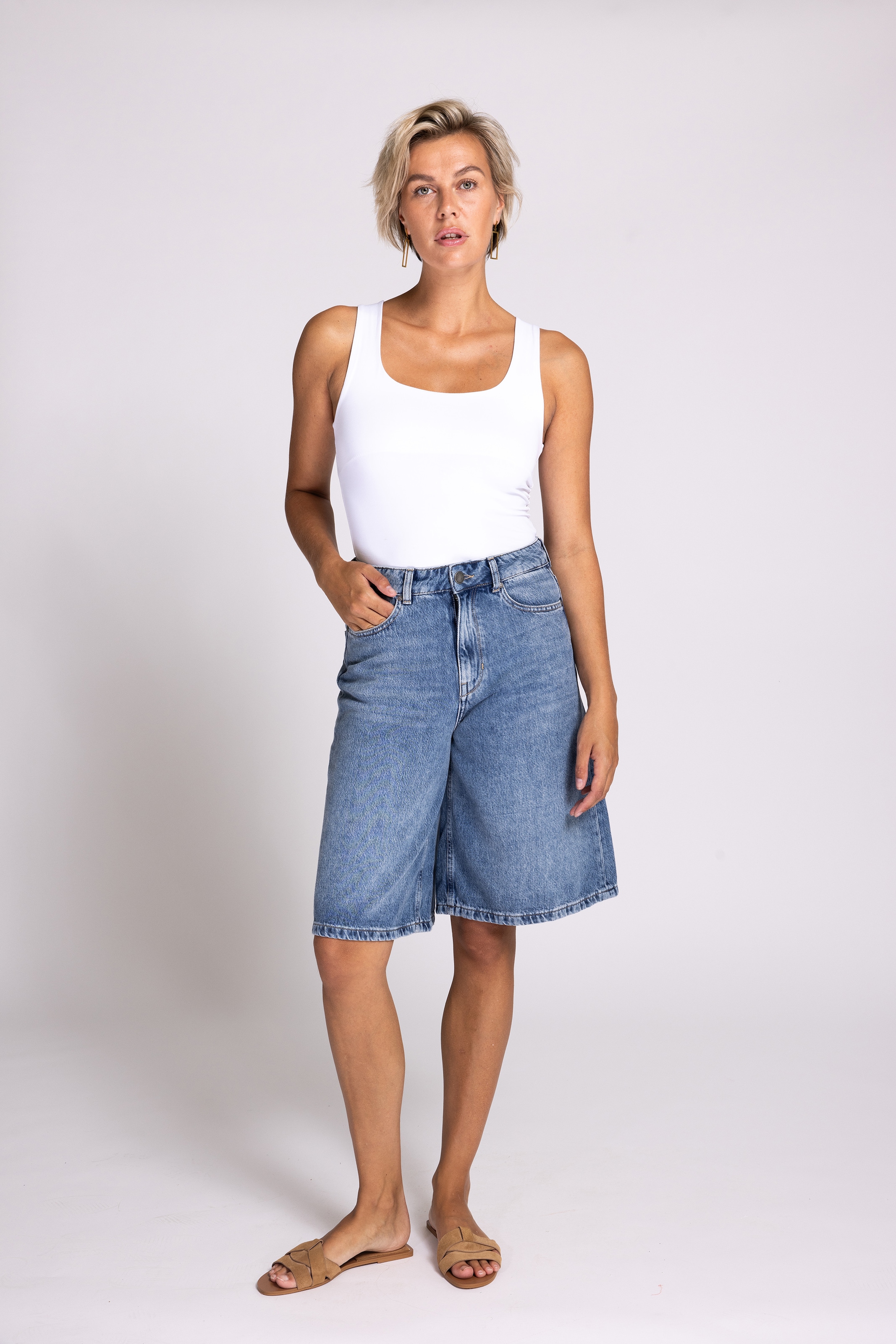 Zhrill Shorts »DINSA«, Sommerhose knielang, im Bermuda-Stil