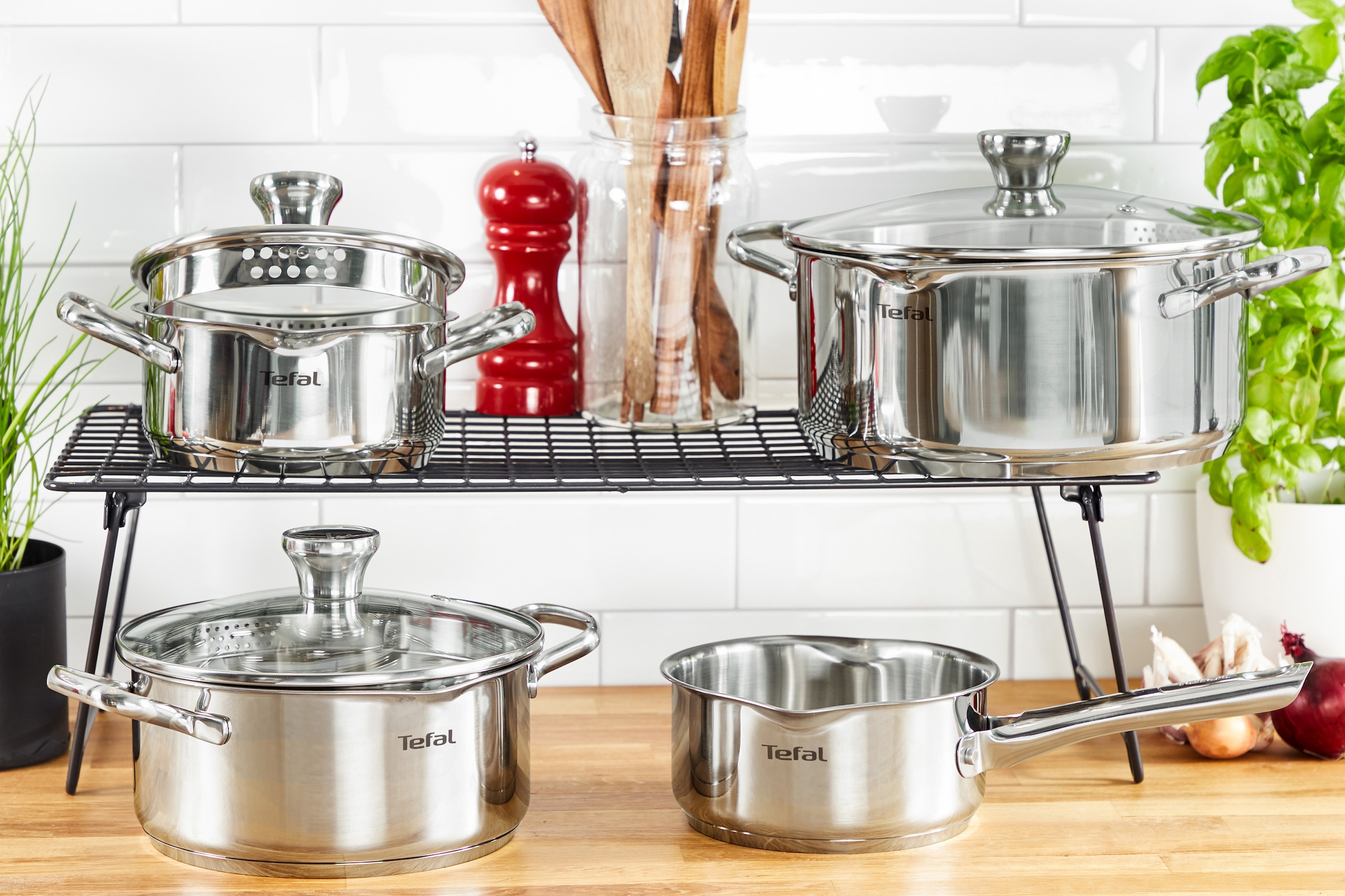 Tefal Topf-Set »Duetto + Ice Force«, 10-teillig